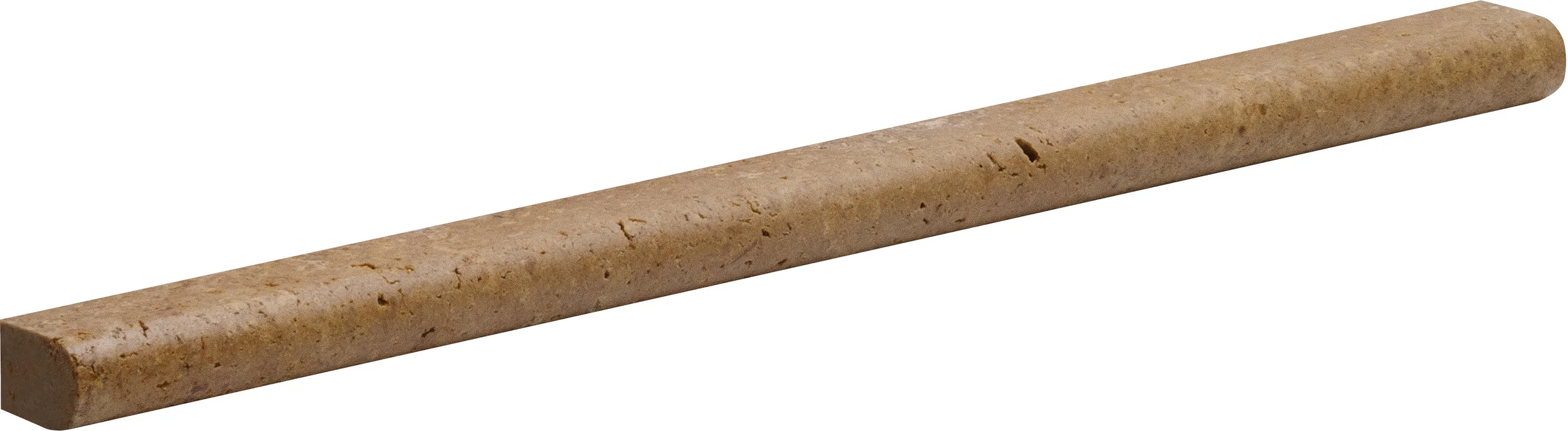ML00356 walnut dark honed pencil liner molding 1/2”x12”x11/16”