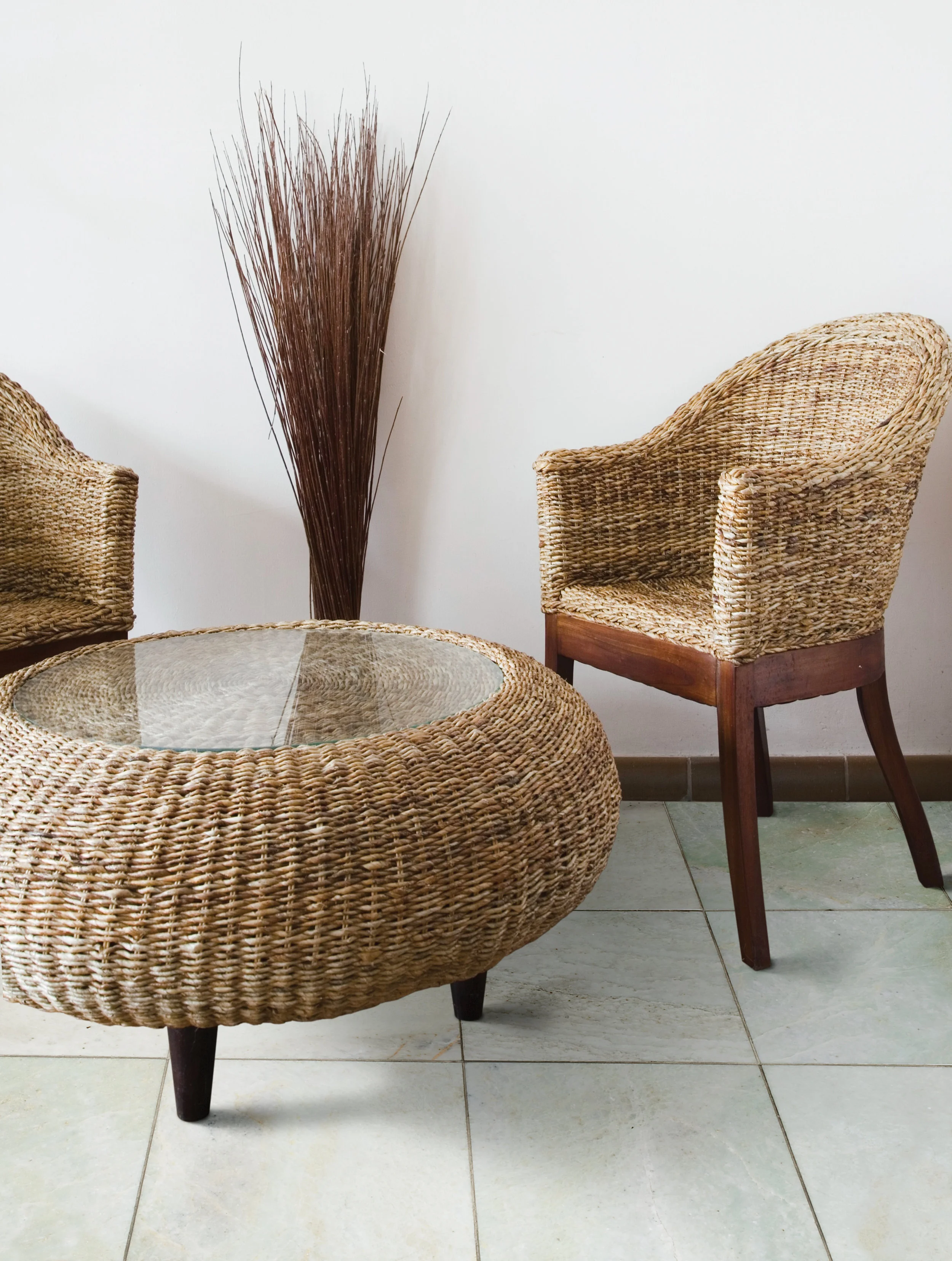 Wicker furniture