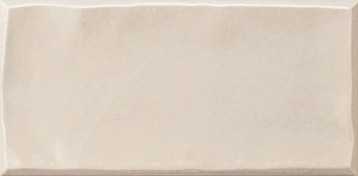 5" x 10" Majolica Ivory