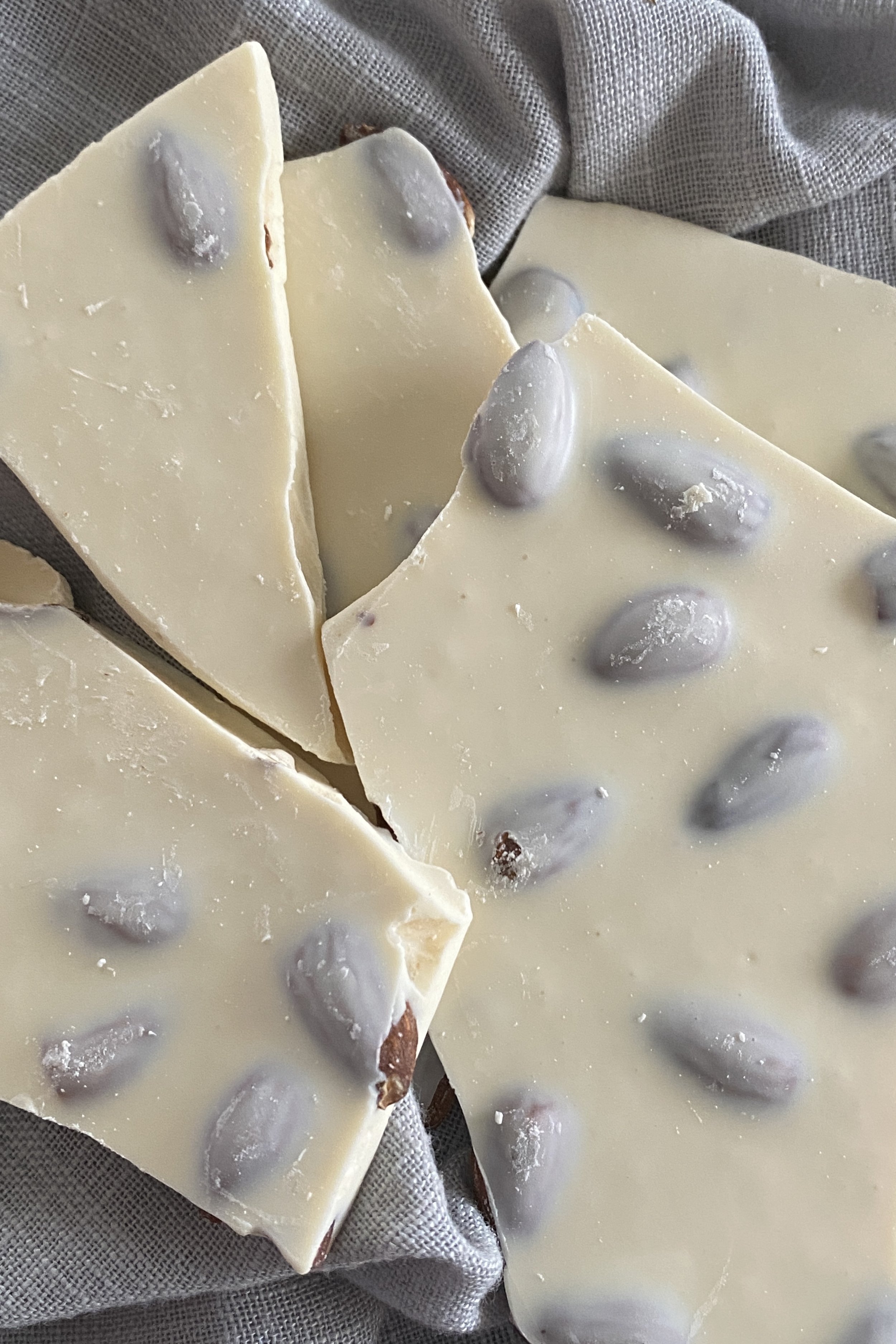 Galloways white almond bark