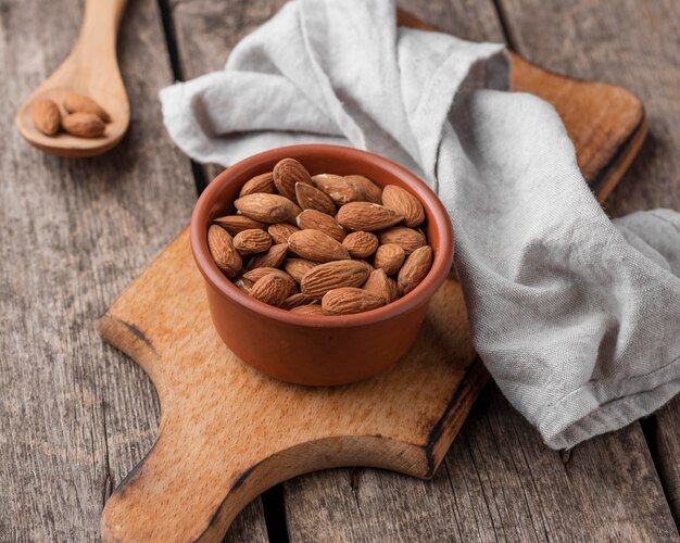 Almonds roasted no salt