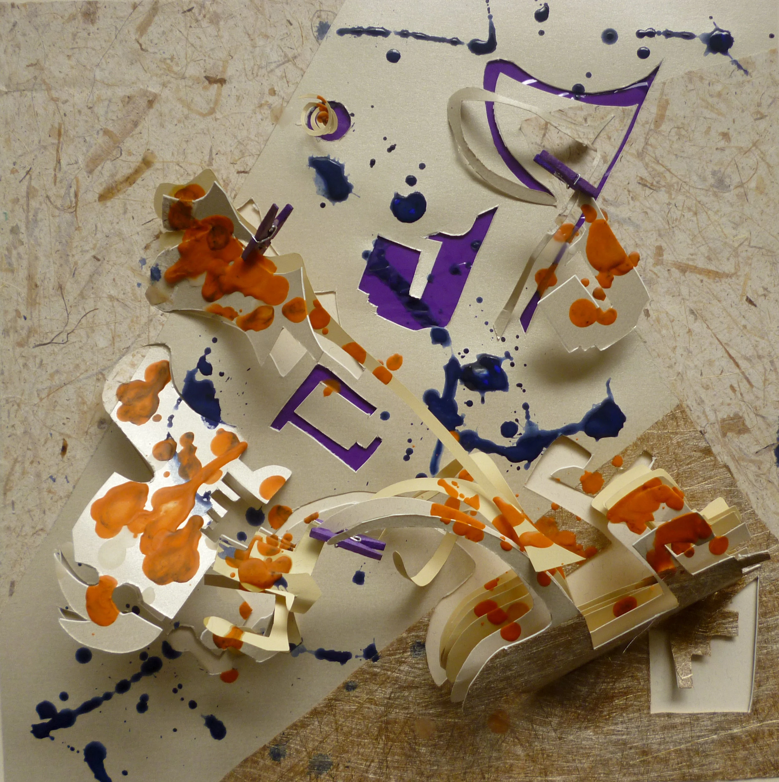 Deconstruction inspired by the Moche culture