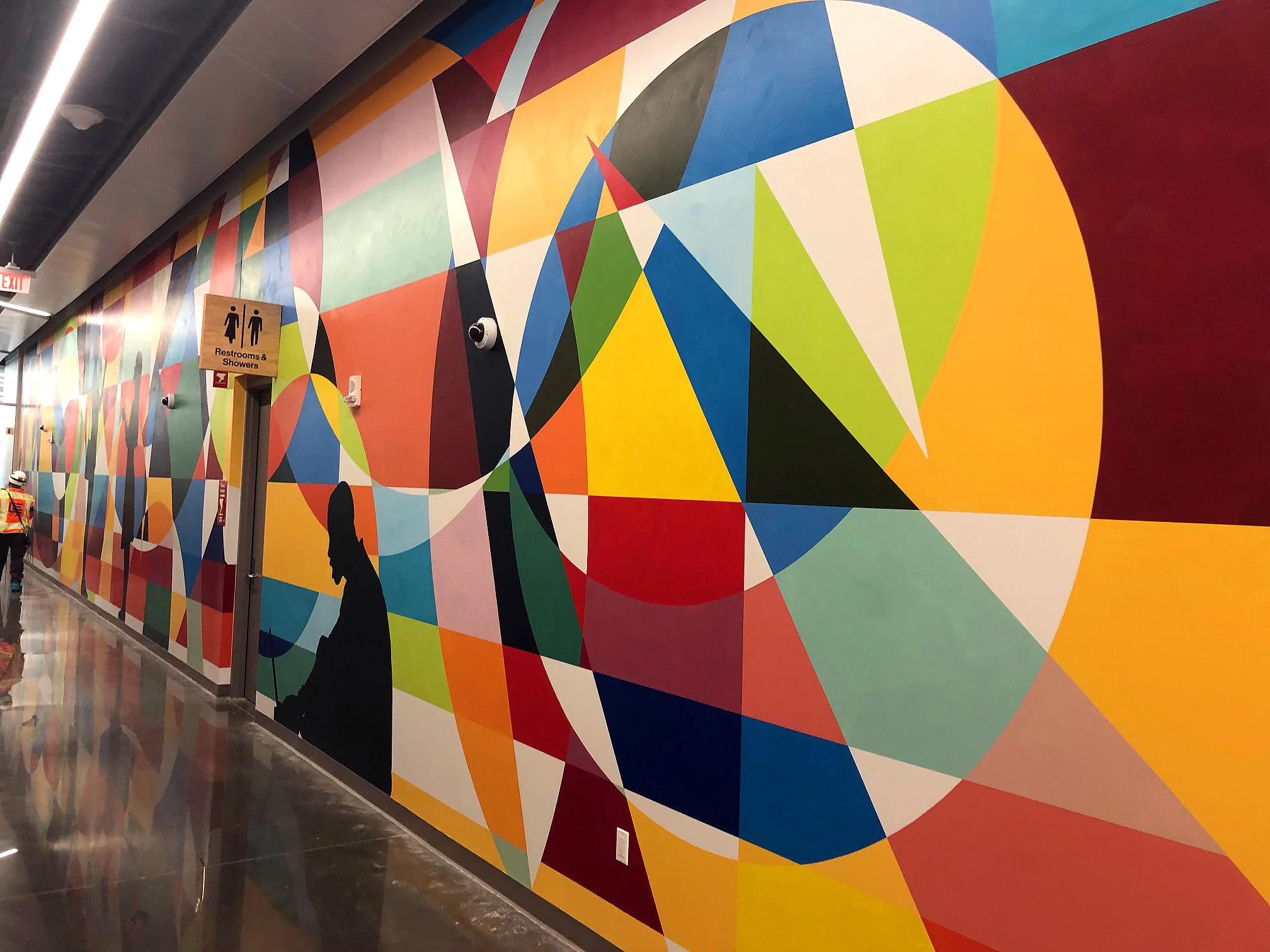 2018 mural commission for Facebook’s data center in Altoona, Iowa.