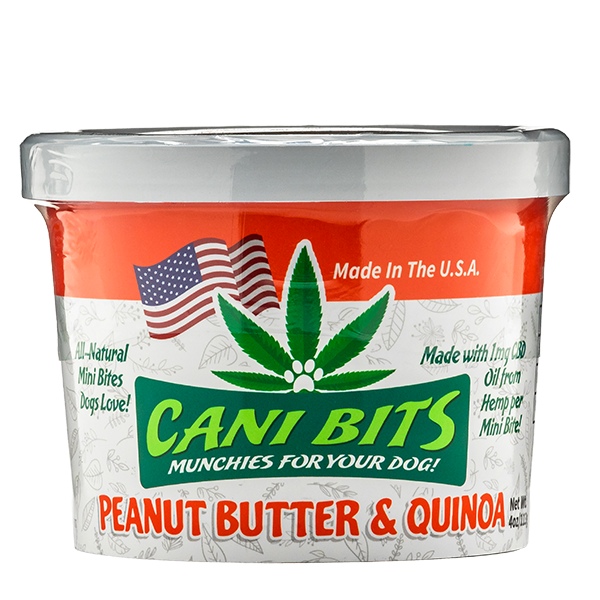 Peanut Butter & Quinoa Cani Bits