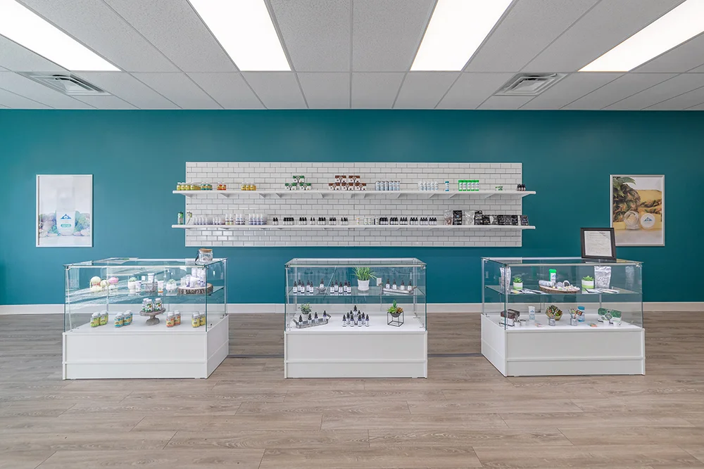 5101 SE 29th St. CBD Plus USA Store Interior