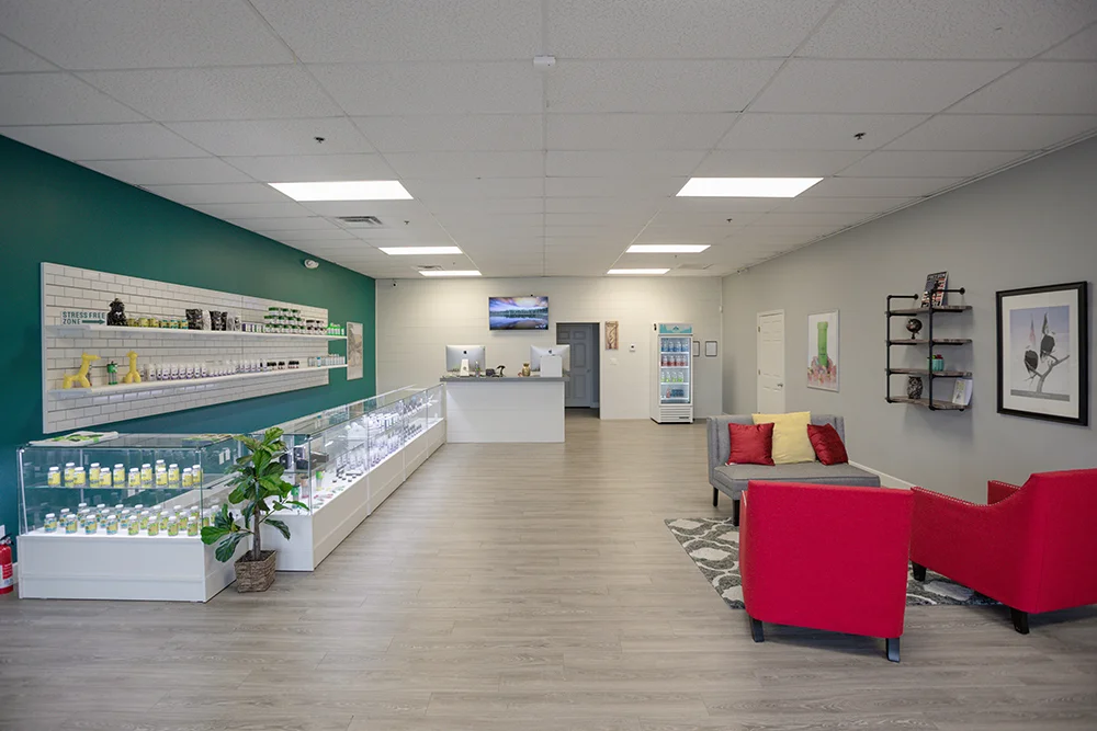 3040 S. Muskogee CBD Plus USA Store Interior