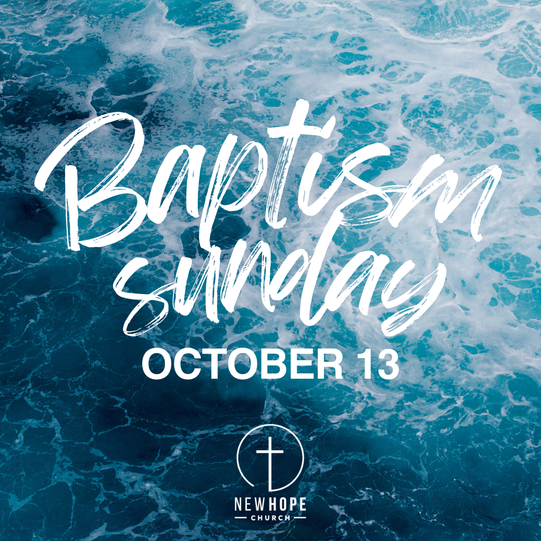 BAPTISM SUNDAY