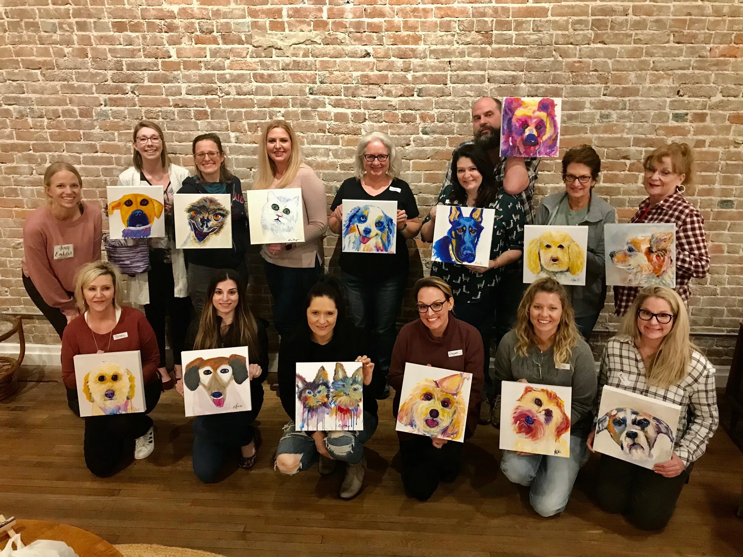 Pet Painting Workshop: Jan. 21, 2020 @ Brick & Mortar