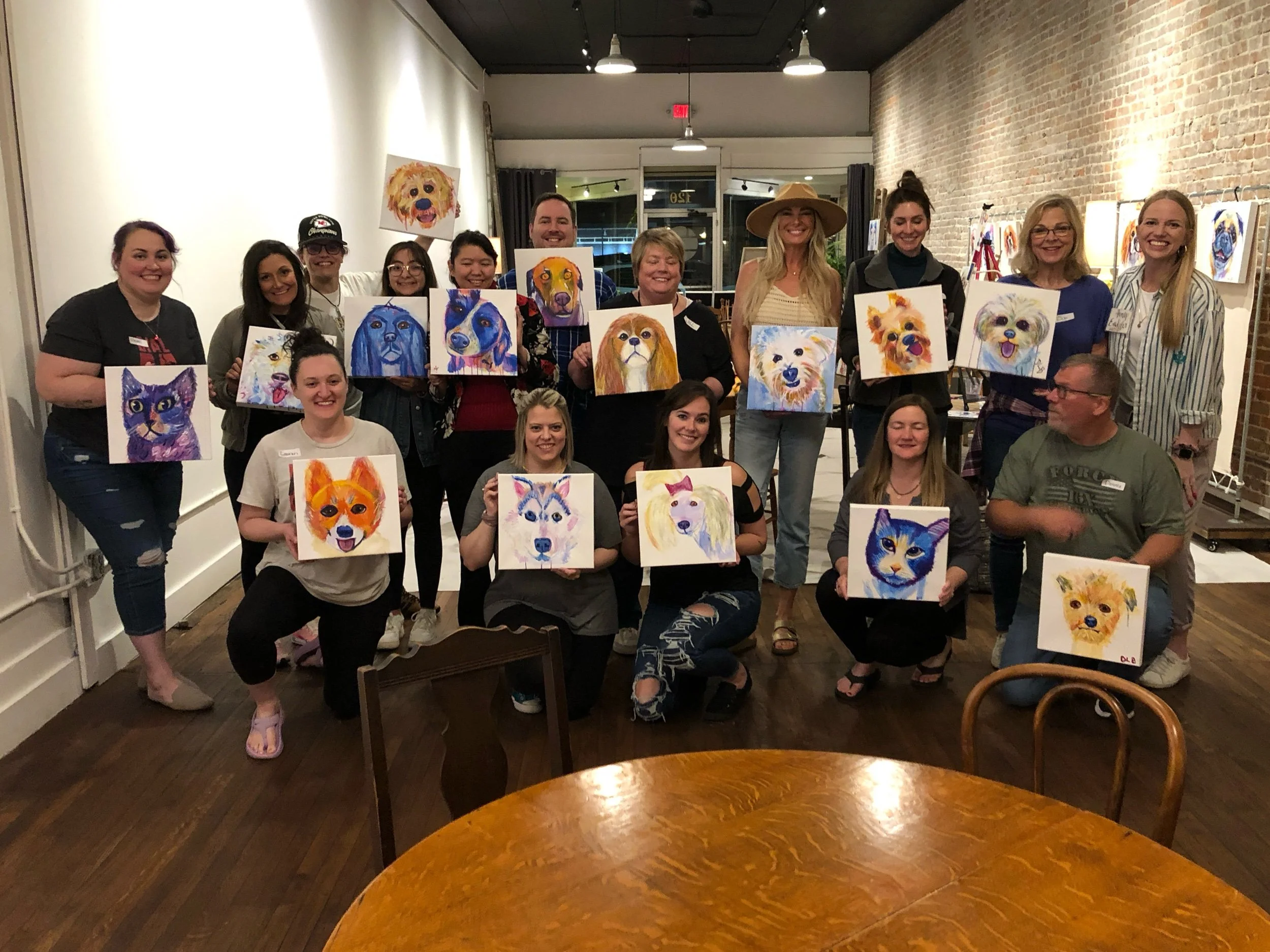 Pet Paiting Workshop : Apr 9, 2024 @ Brick & Mortar