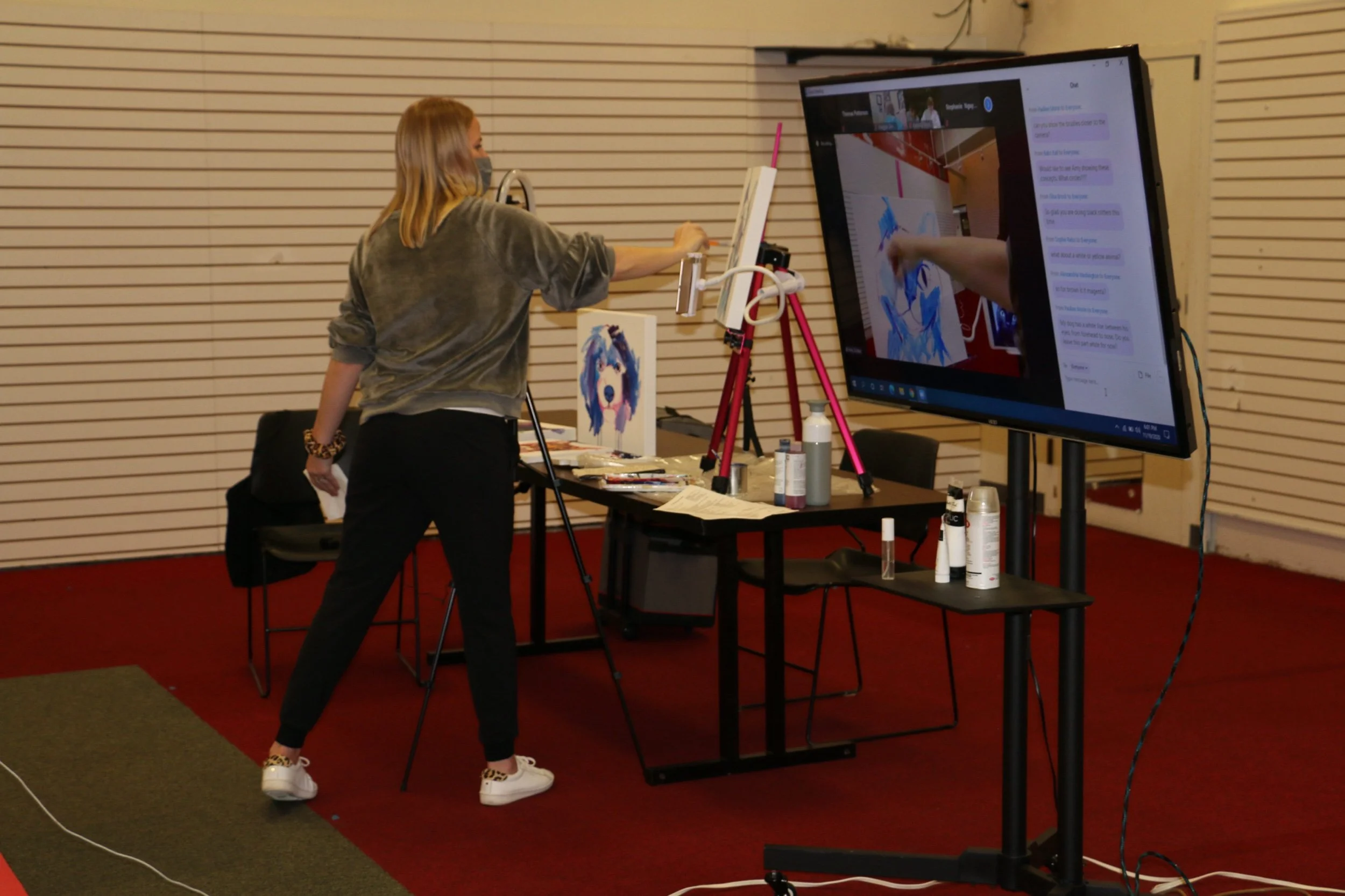 Pet Painting Workshop: Nov 19, 2020 @ UofA