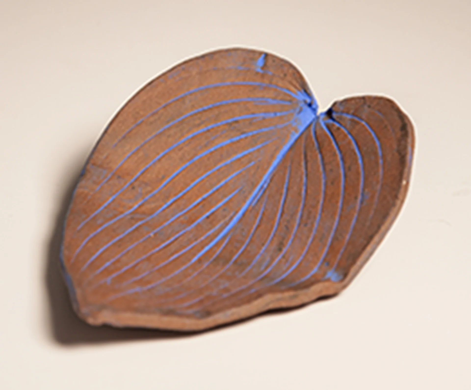 blue hosta leaf