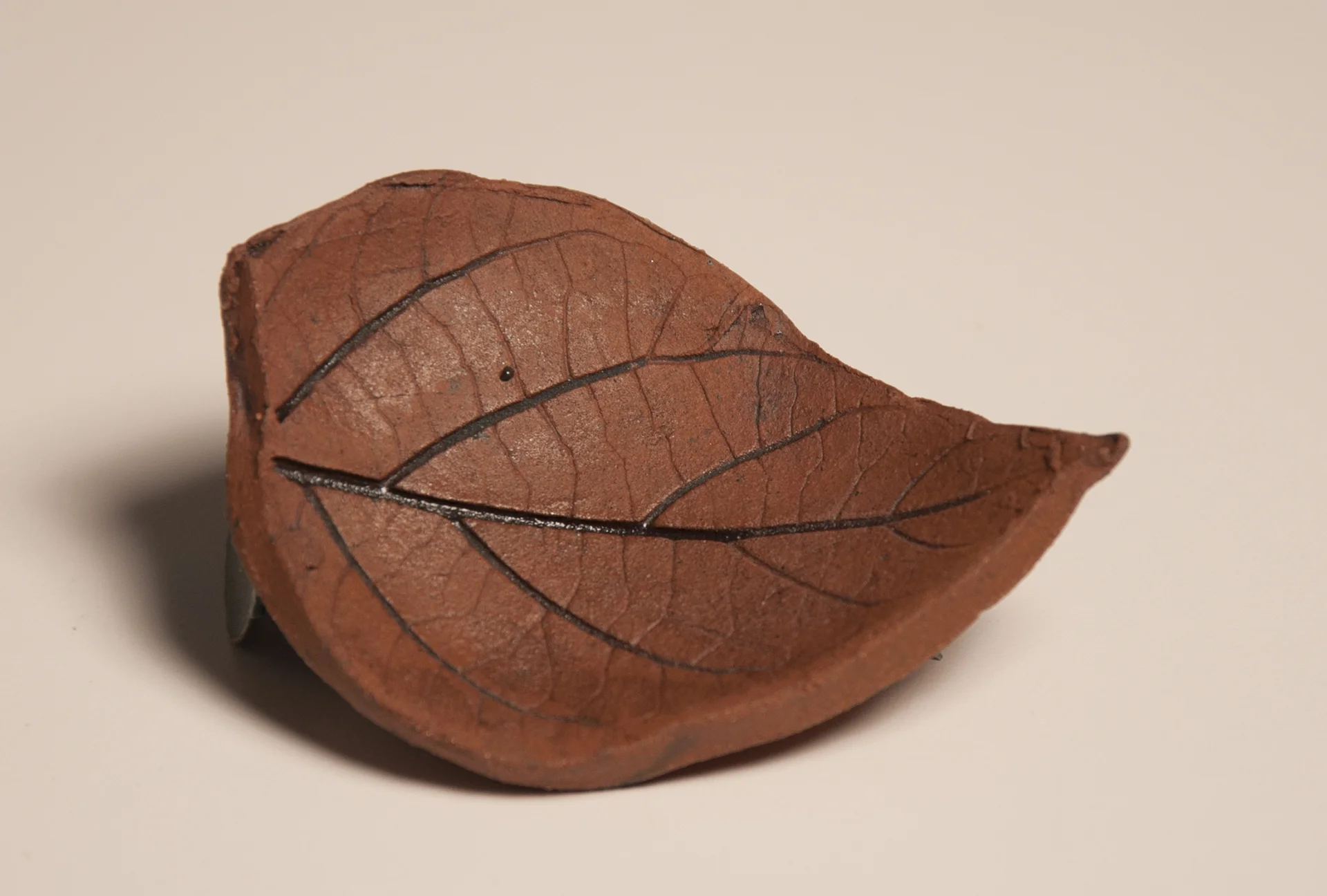 Brown Leaf Ring holder