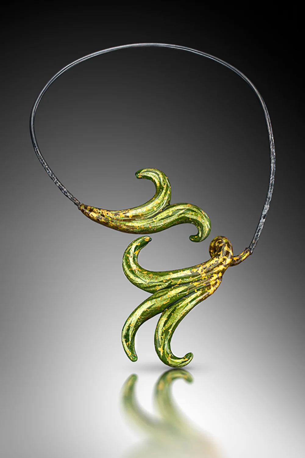 "Regal Tulip Drop" Necklace