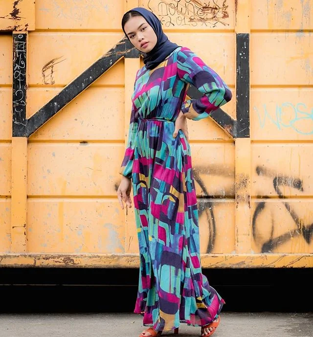 NEW MARKDOWNS!! Color Block Inayah Dress reduced in price$$ Don't miss out on our Summer Sale, up to 60% off selected items + 20% off on all orders. Use code FESTIVAL at checkout! #louellalove #eidoutfit