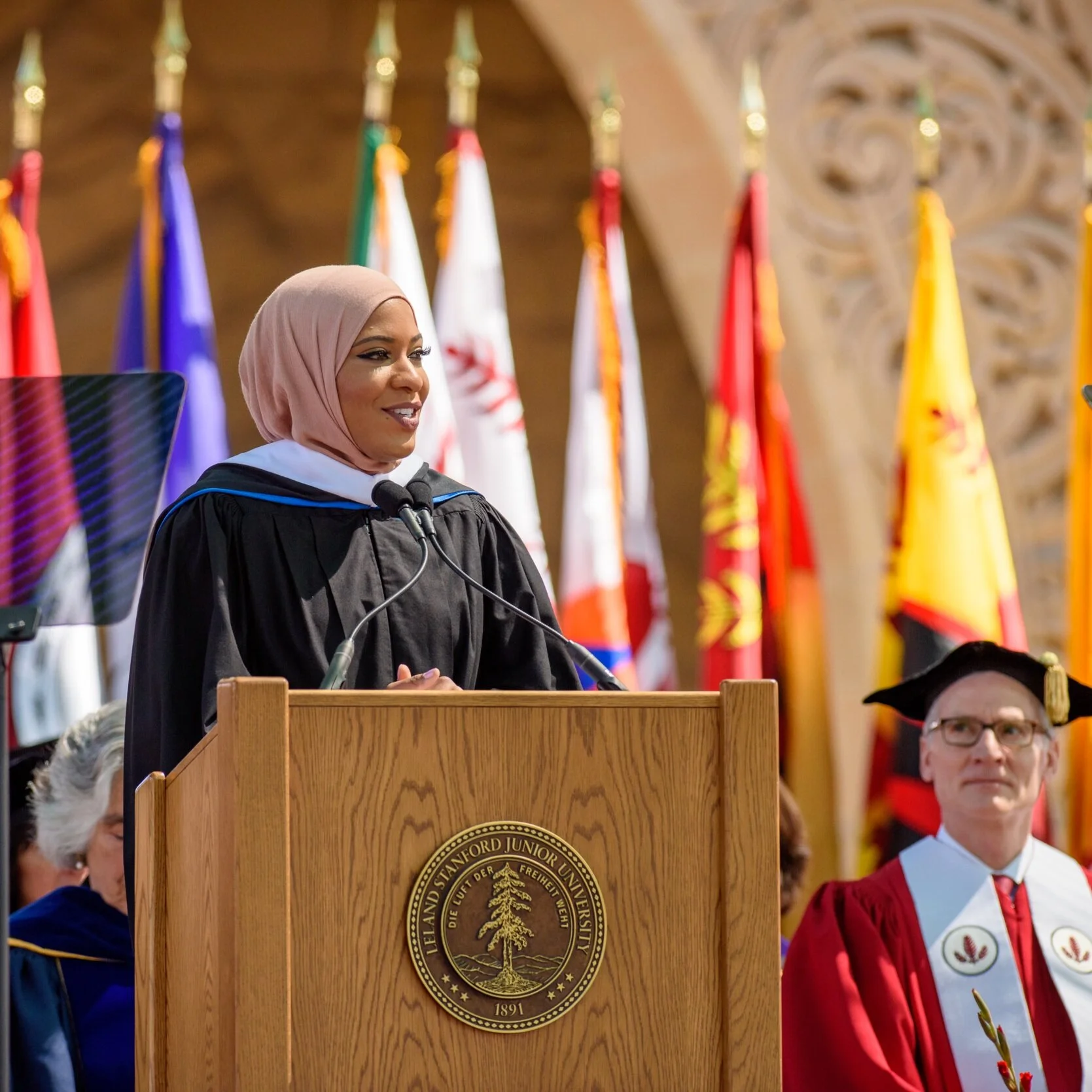 Choose faith over fear, Baccalaureate speaker urges graduates