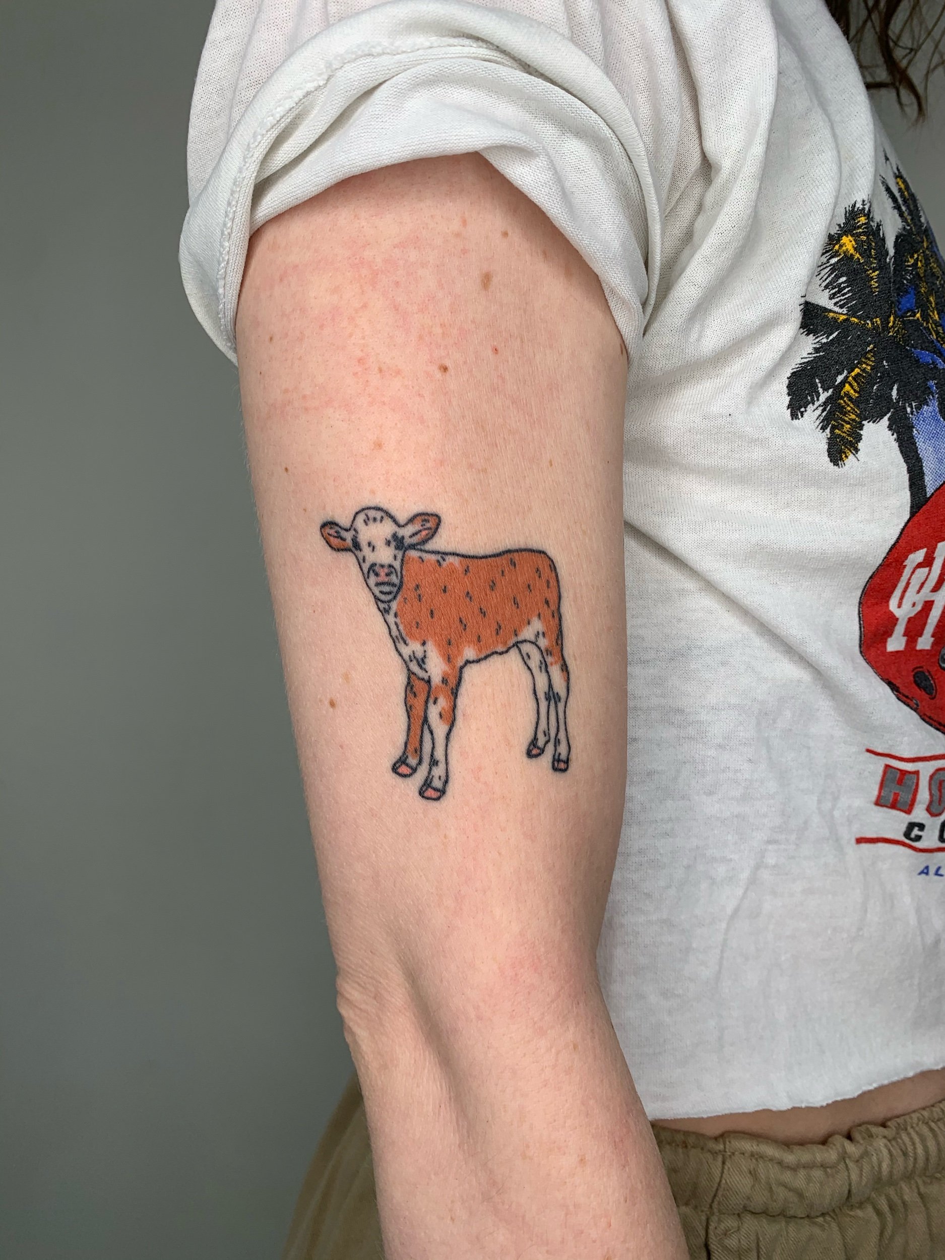 Cute cows tattoos