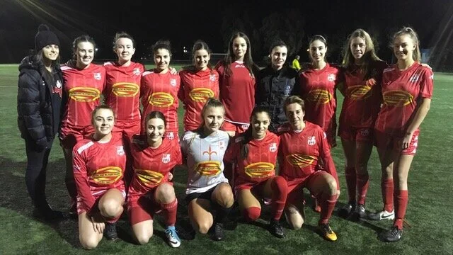 Early promise: Polly Doran was just 15 during the club’s 2017 State League 1 campaign.