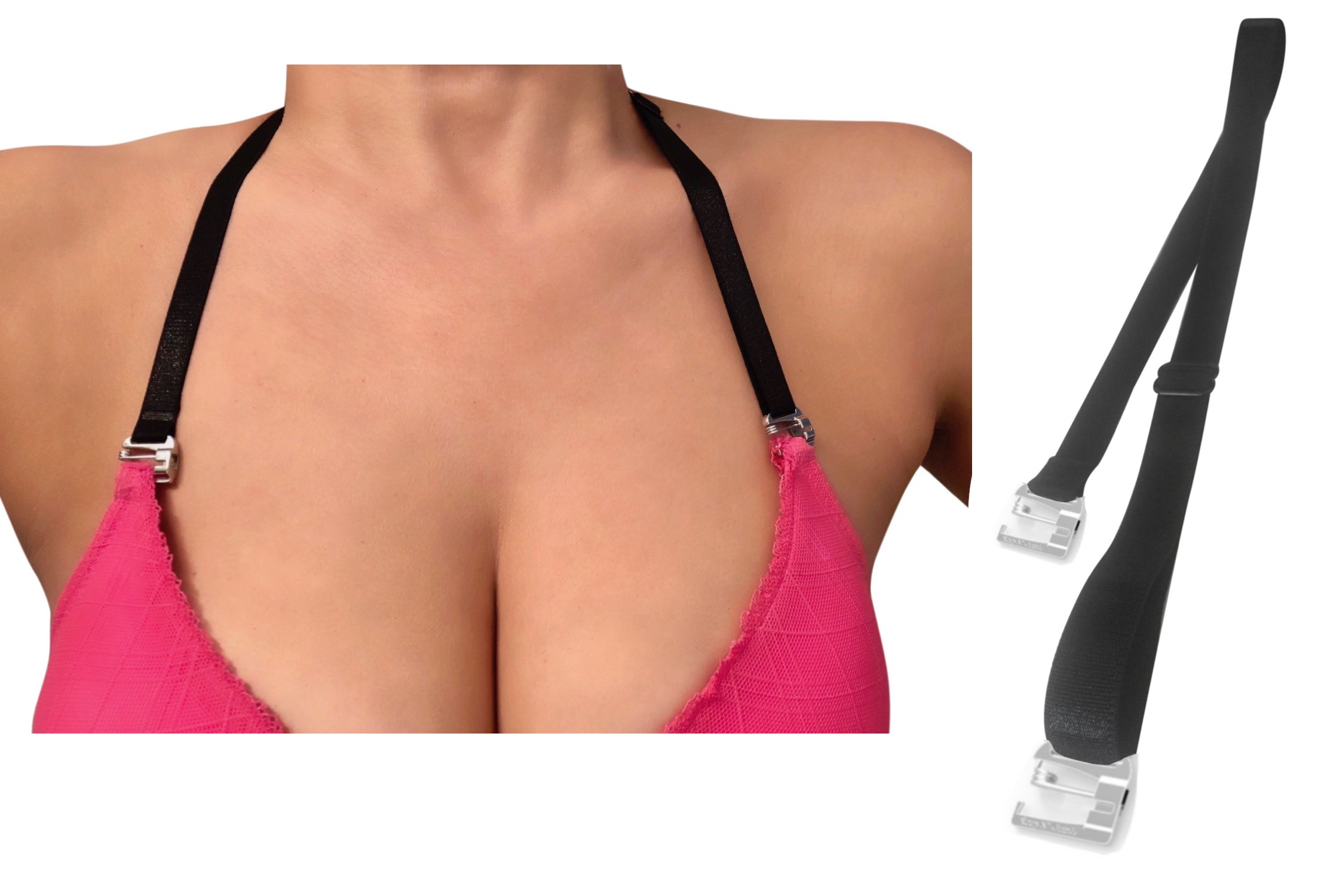 Black Halter Bra Strap