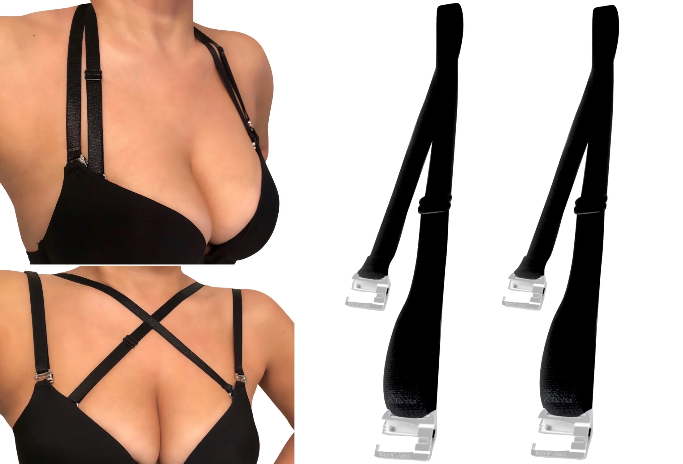 4 Shoulder Bra Straps Pain Relief for Big Breasts or Plus Size Women