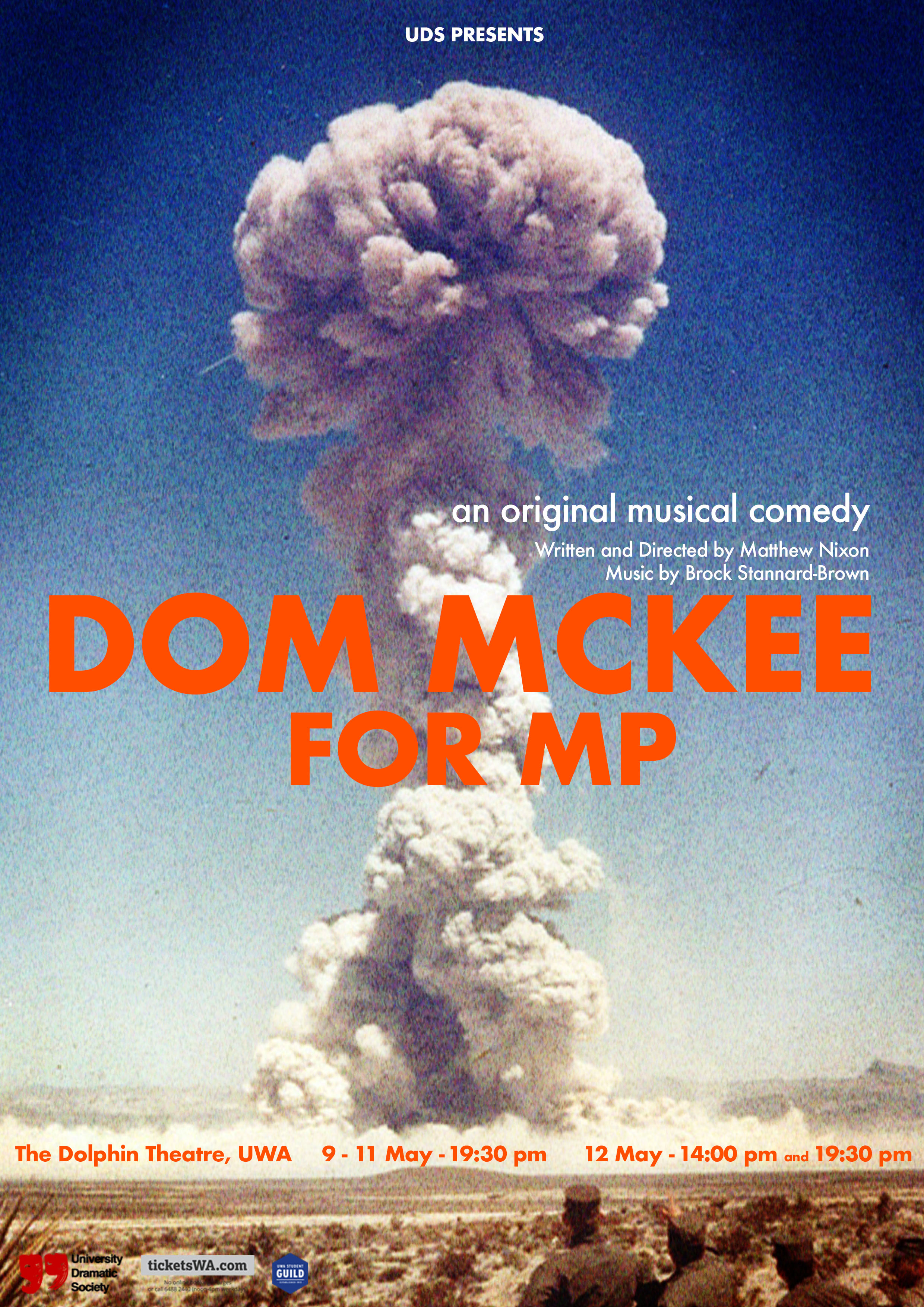 DOM McKEE POSTER