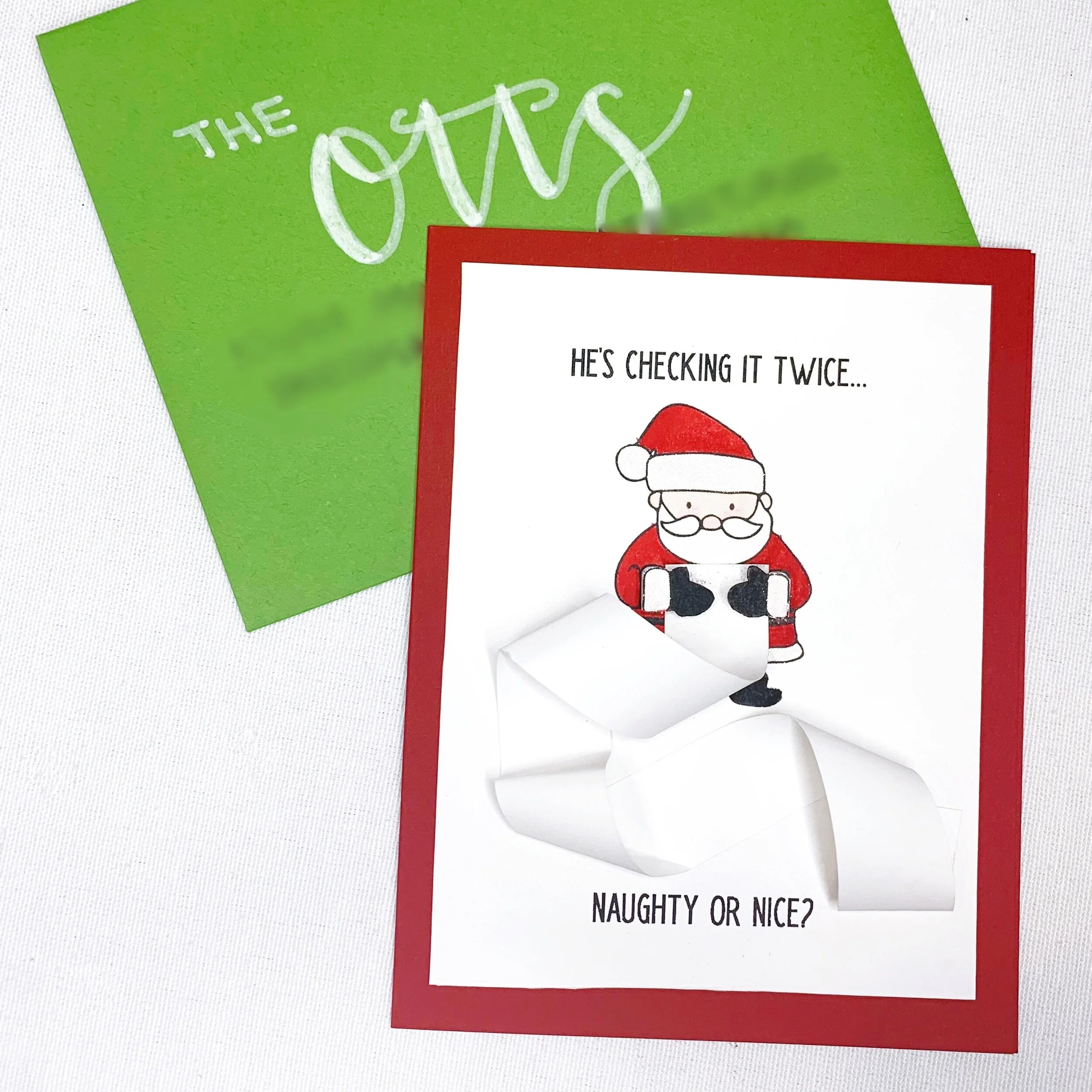 Naughty or Nice Card