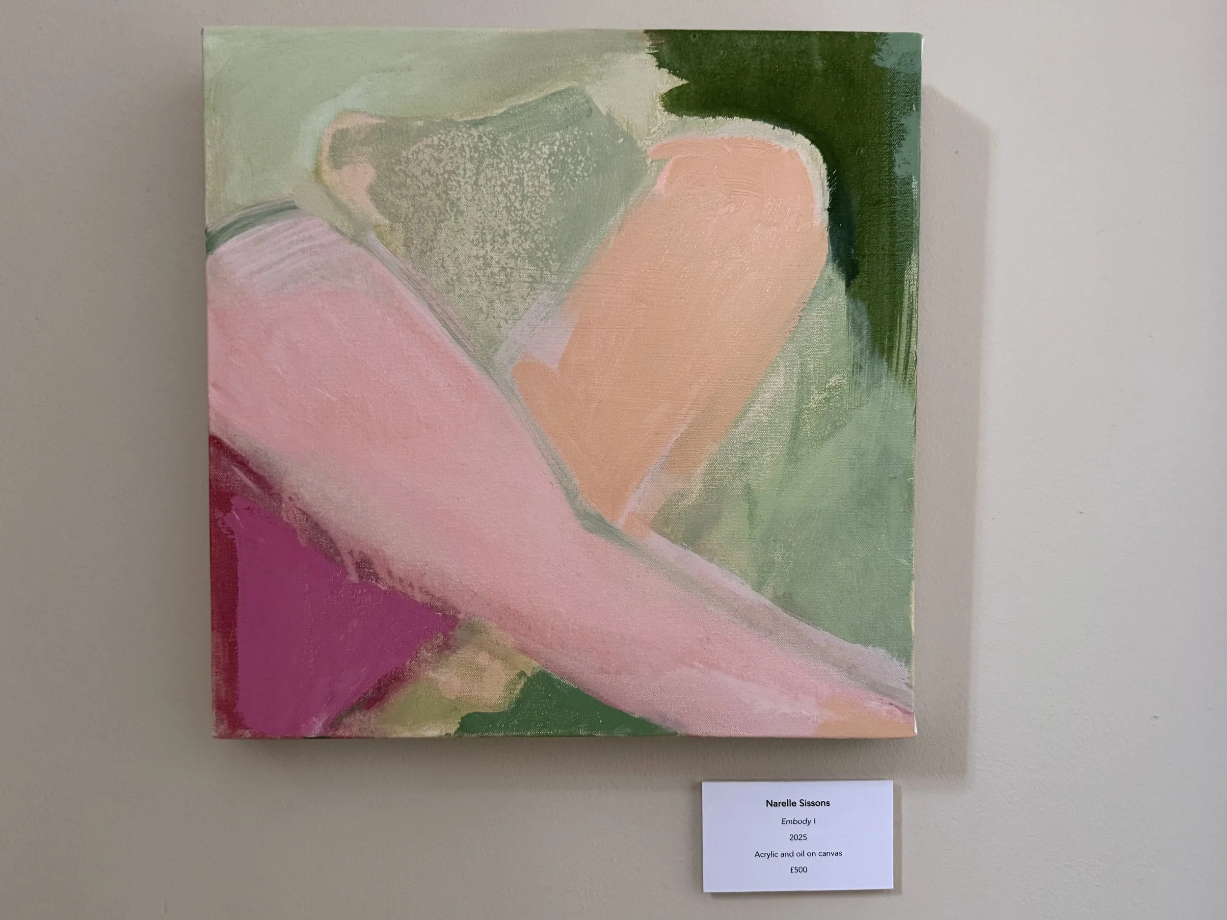 "Embody I".
Group show "Vanishing Points",  in Edinburgh.
2025