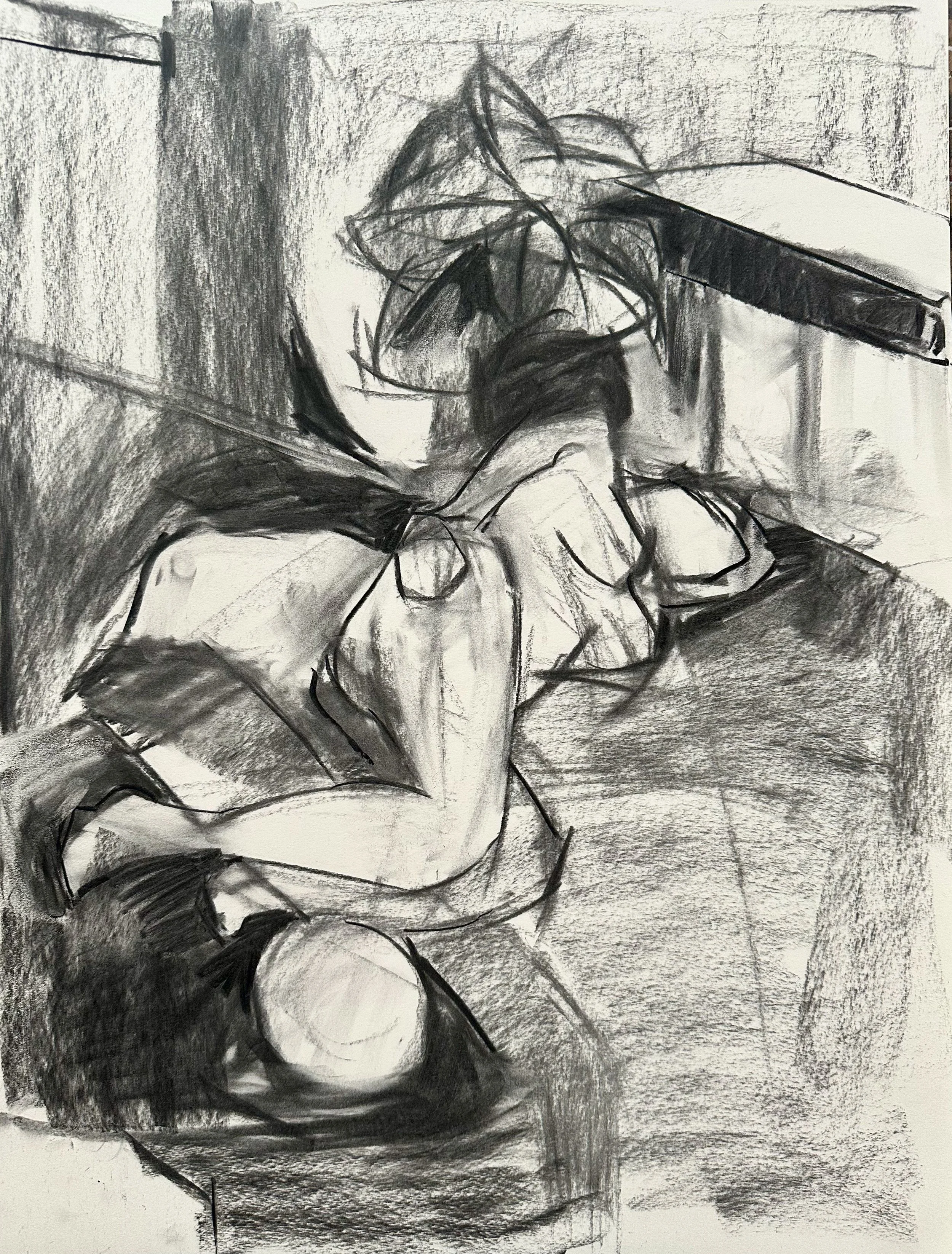 Charcoal on paper
18" x 24"