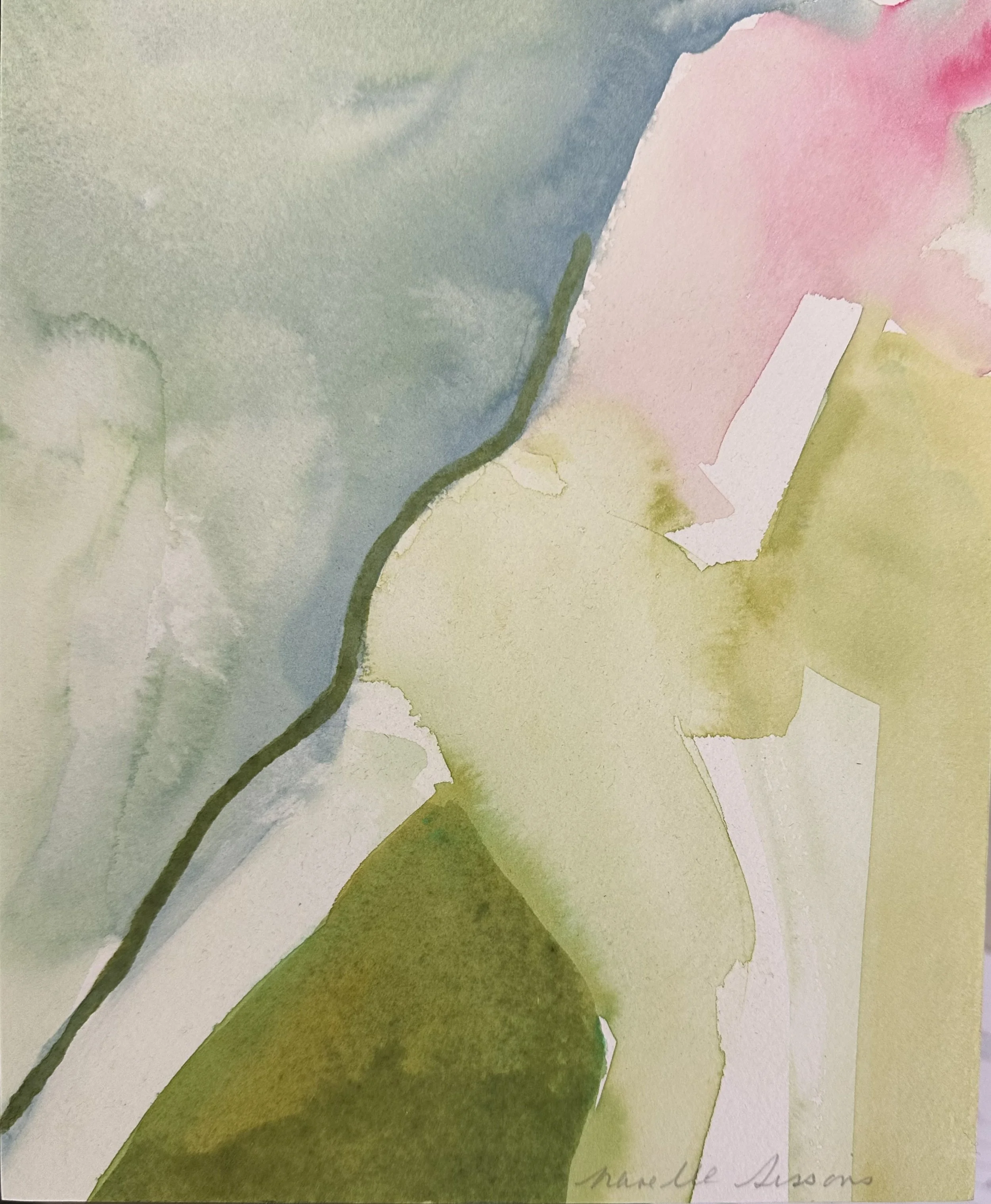 Watercolor on paper -
12 x 9 inches
SOLD