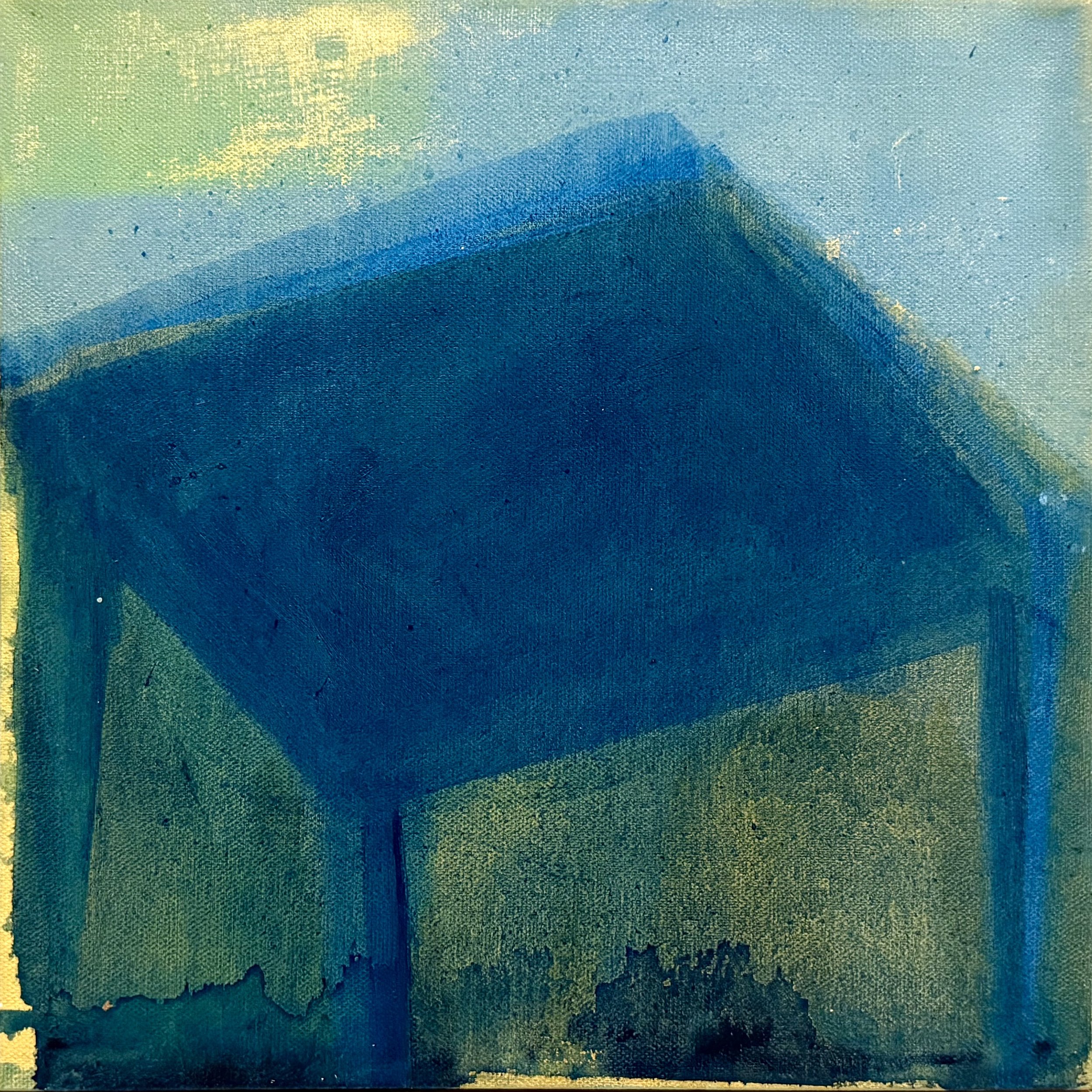 Blue Edge -
oil on canvas
12 x 12 inches