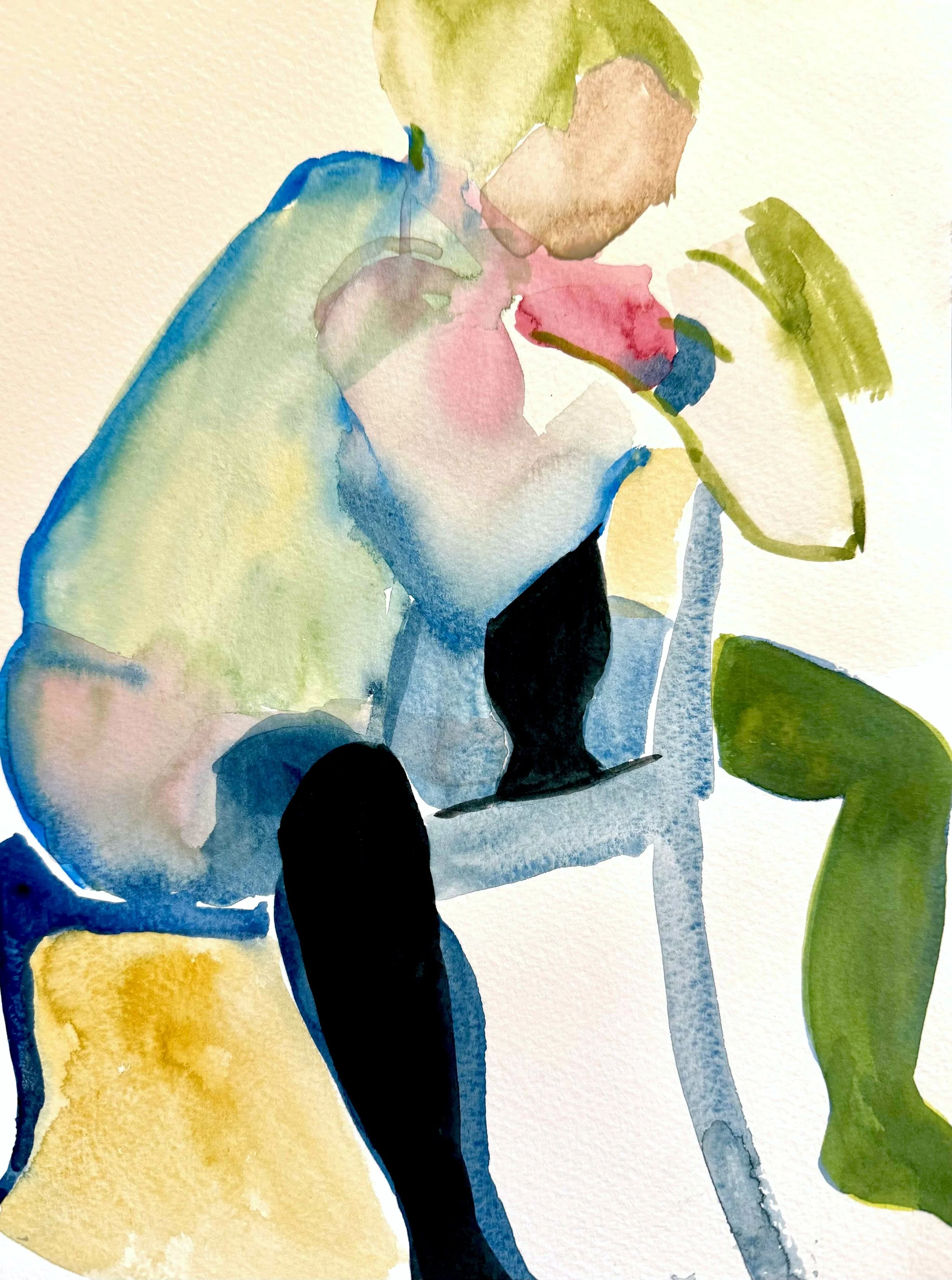 Watercolor on paper - 
10 x 8 inches
SOLD