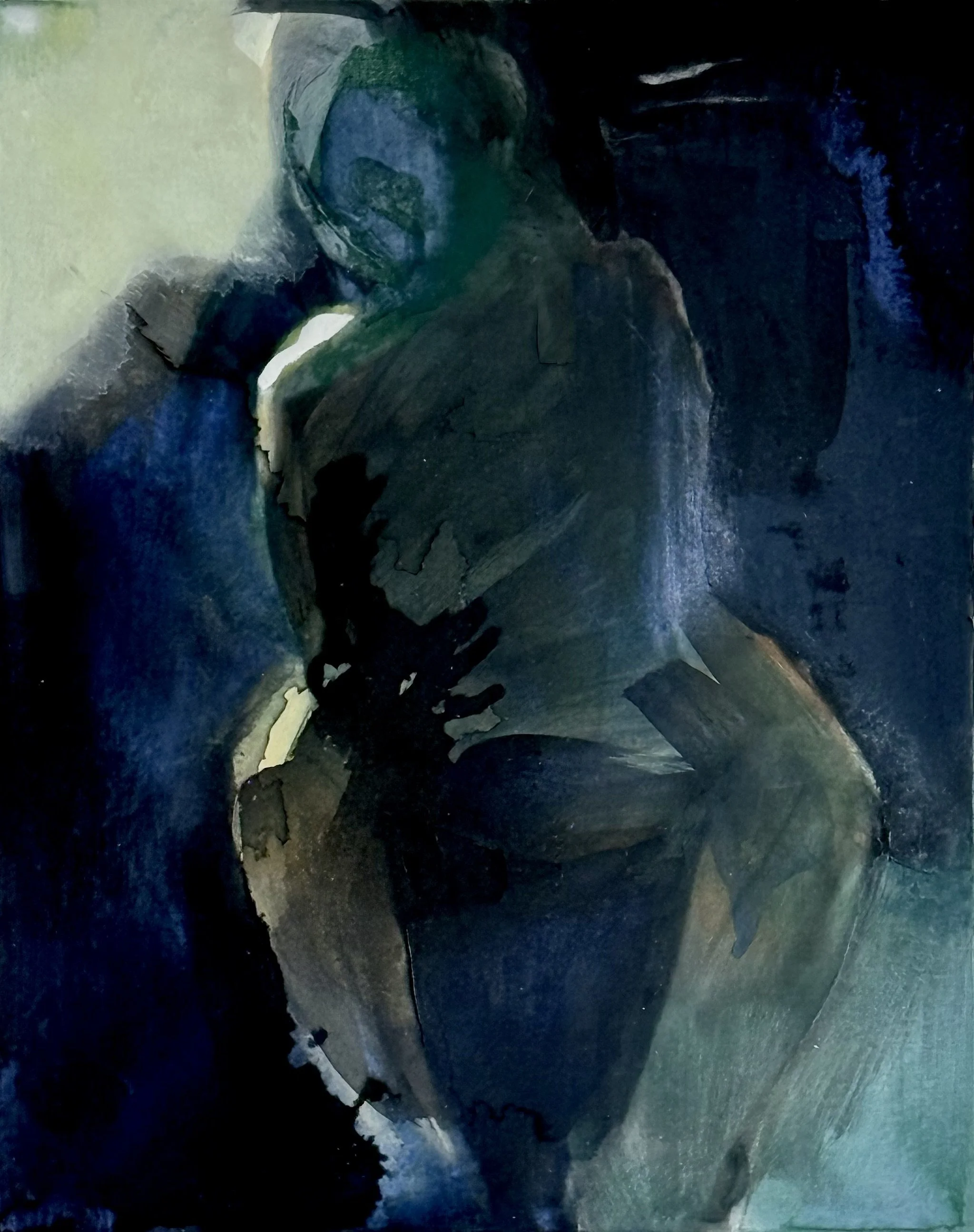 "Into The Light"
oil on canvas
30" x 24"
2025