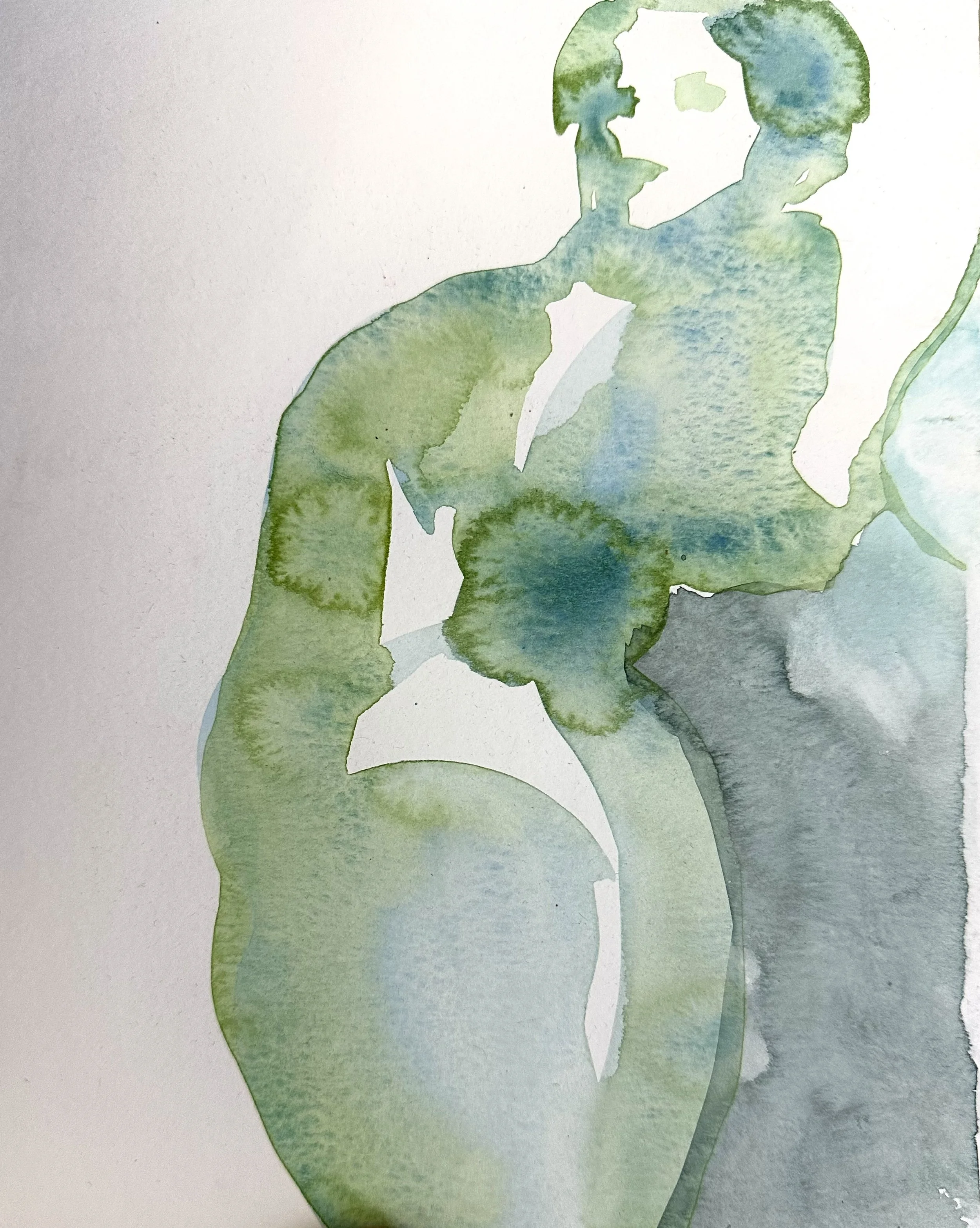 Watercolor on paper -
12 x 9 inches
SOLD