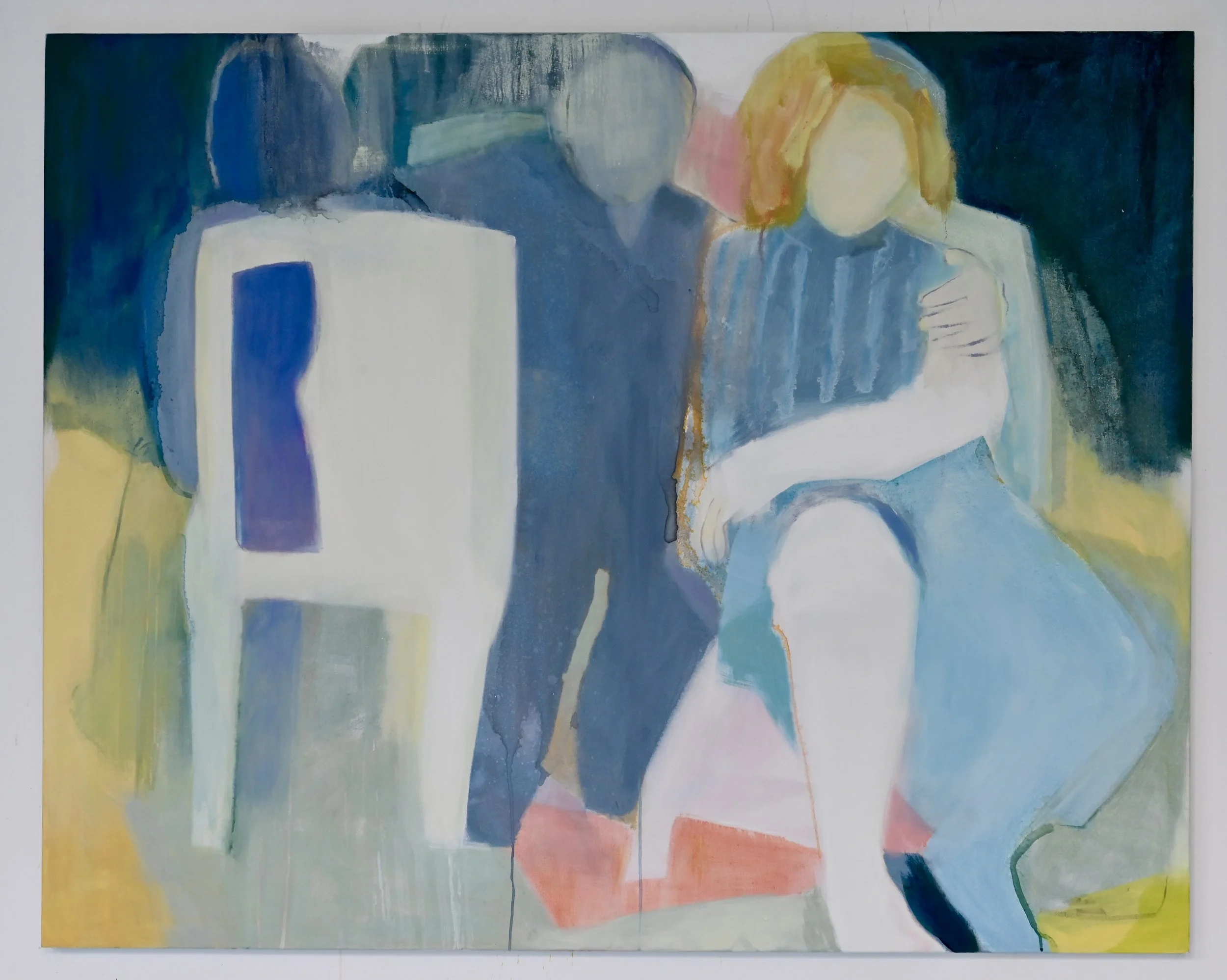 "On Wednesdays"
oil on canvas
48 x 60 inches
2025