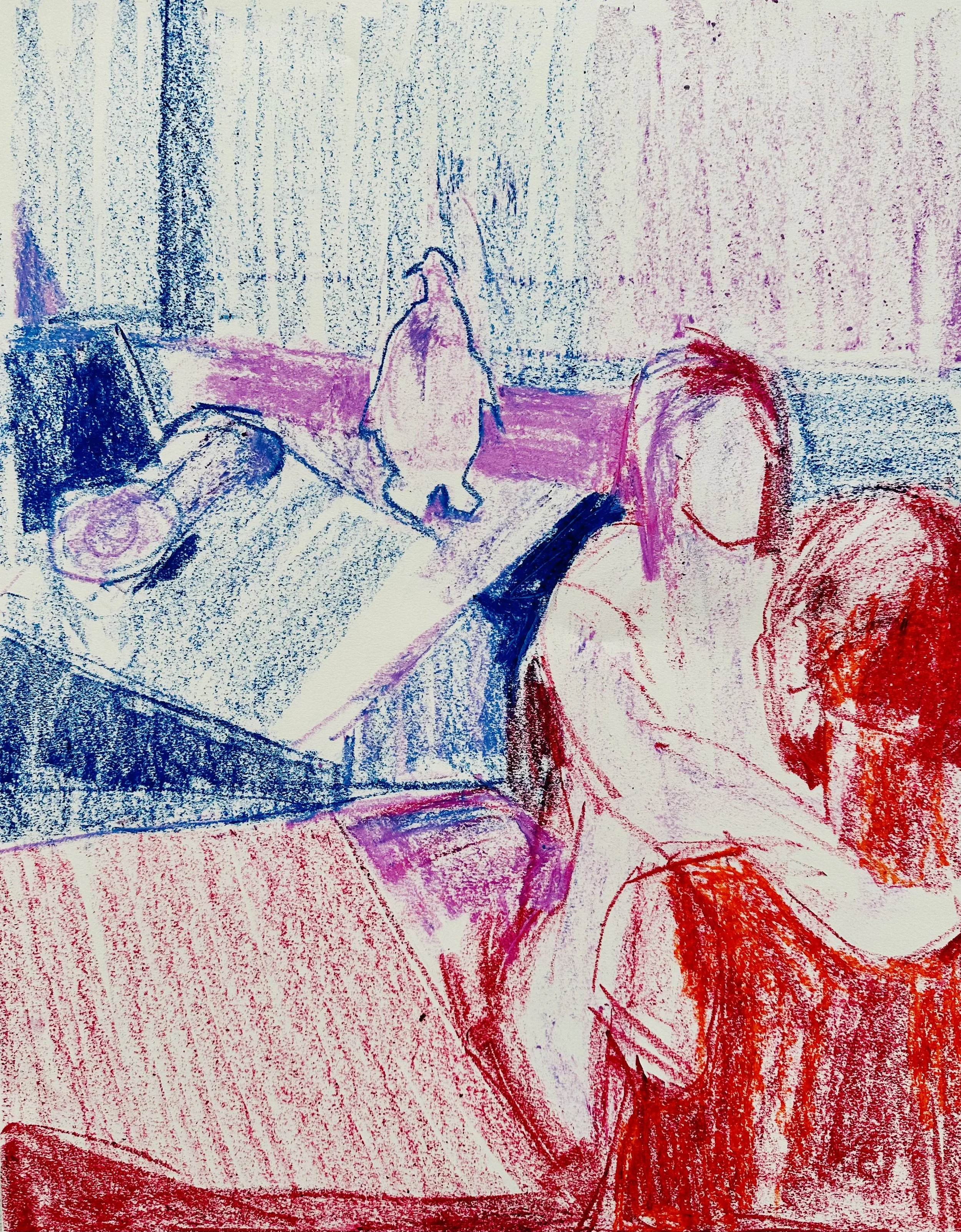 Colored pencil on paper
18" x 24"