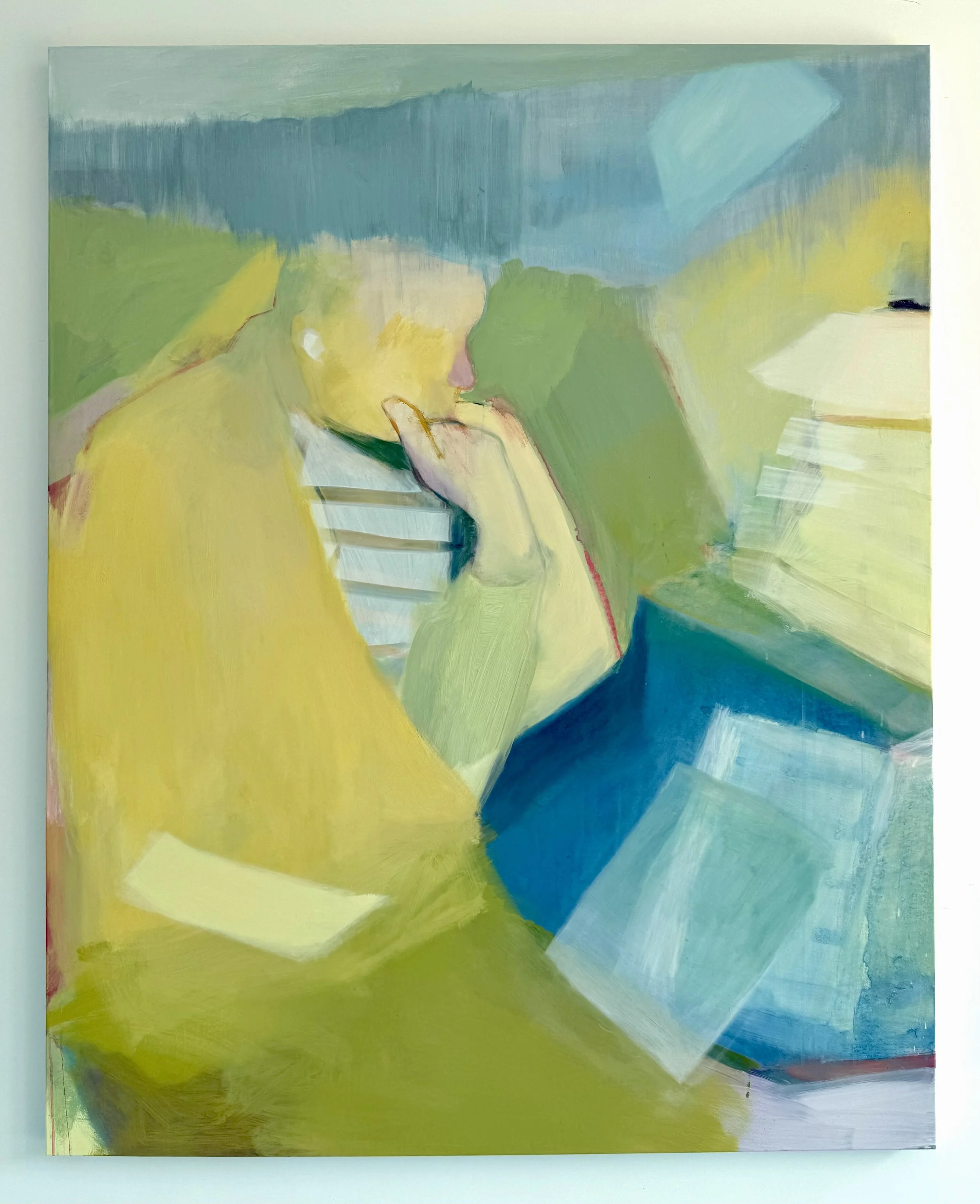 "Cloud Cover"
oil on canvas
60 x 48 inches
2025-26