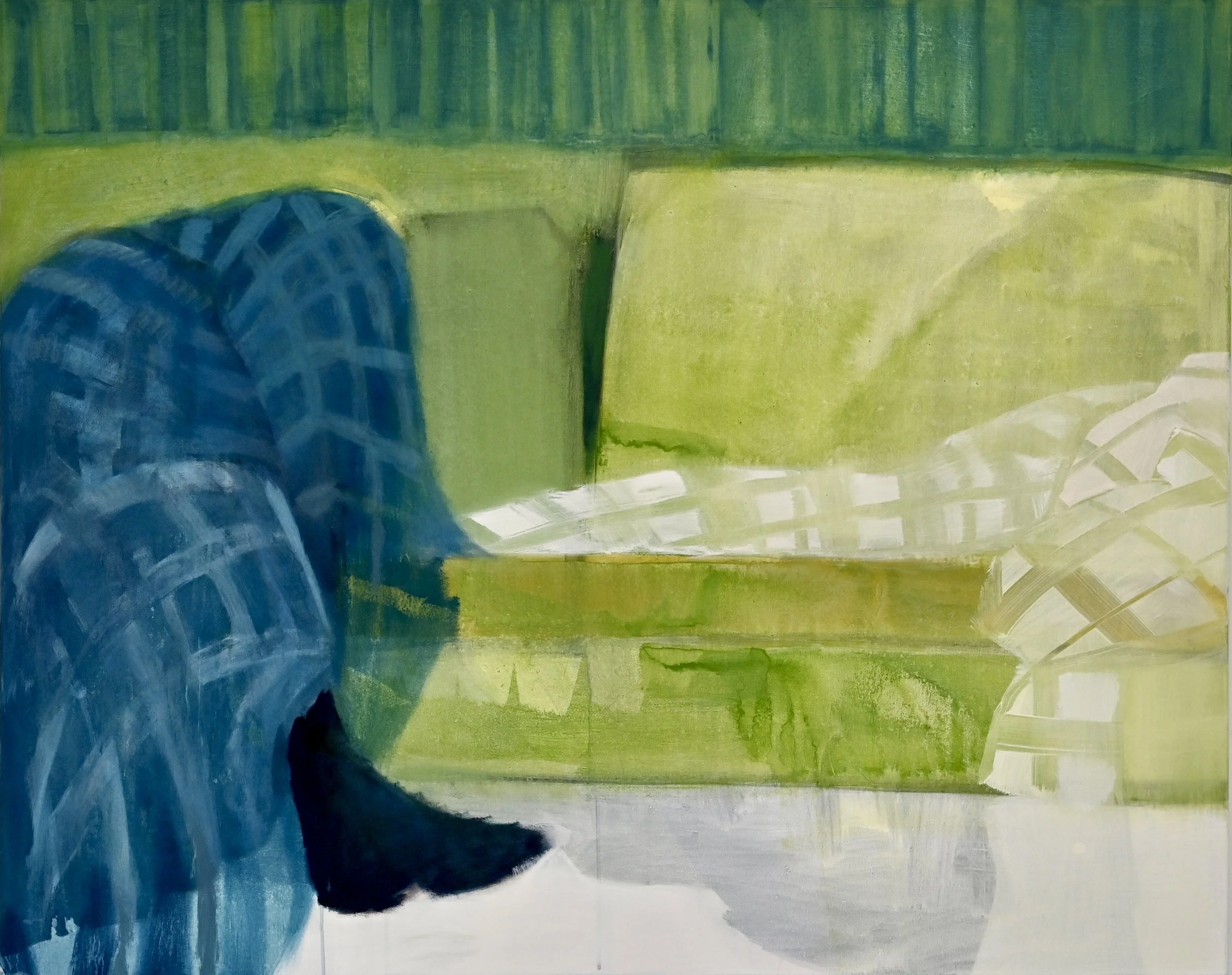 "Blue Blanket"
oil on canvas
40 x 50 inches
2025