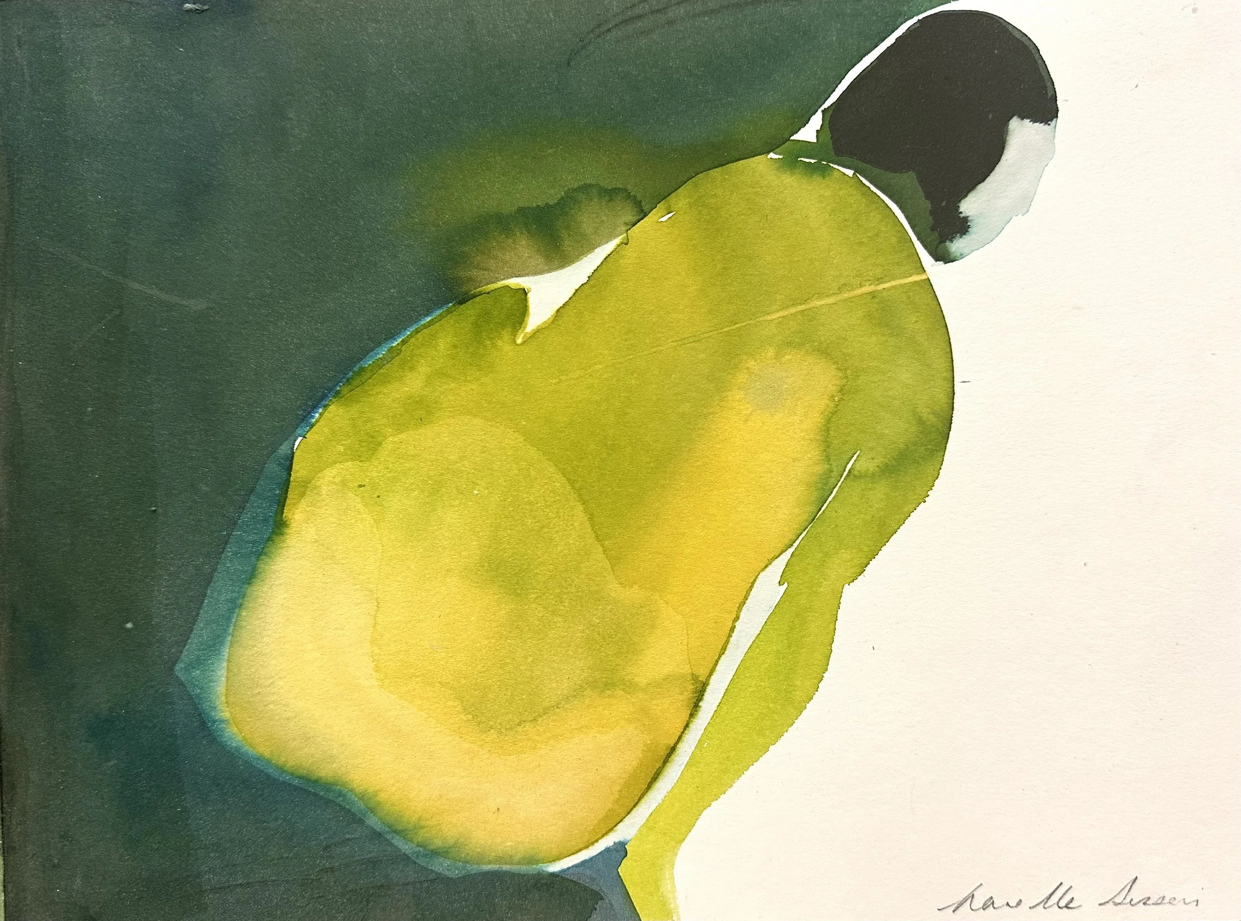 Watercolor on paper -
12 x 9 inches
SOLD