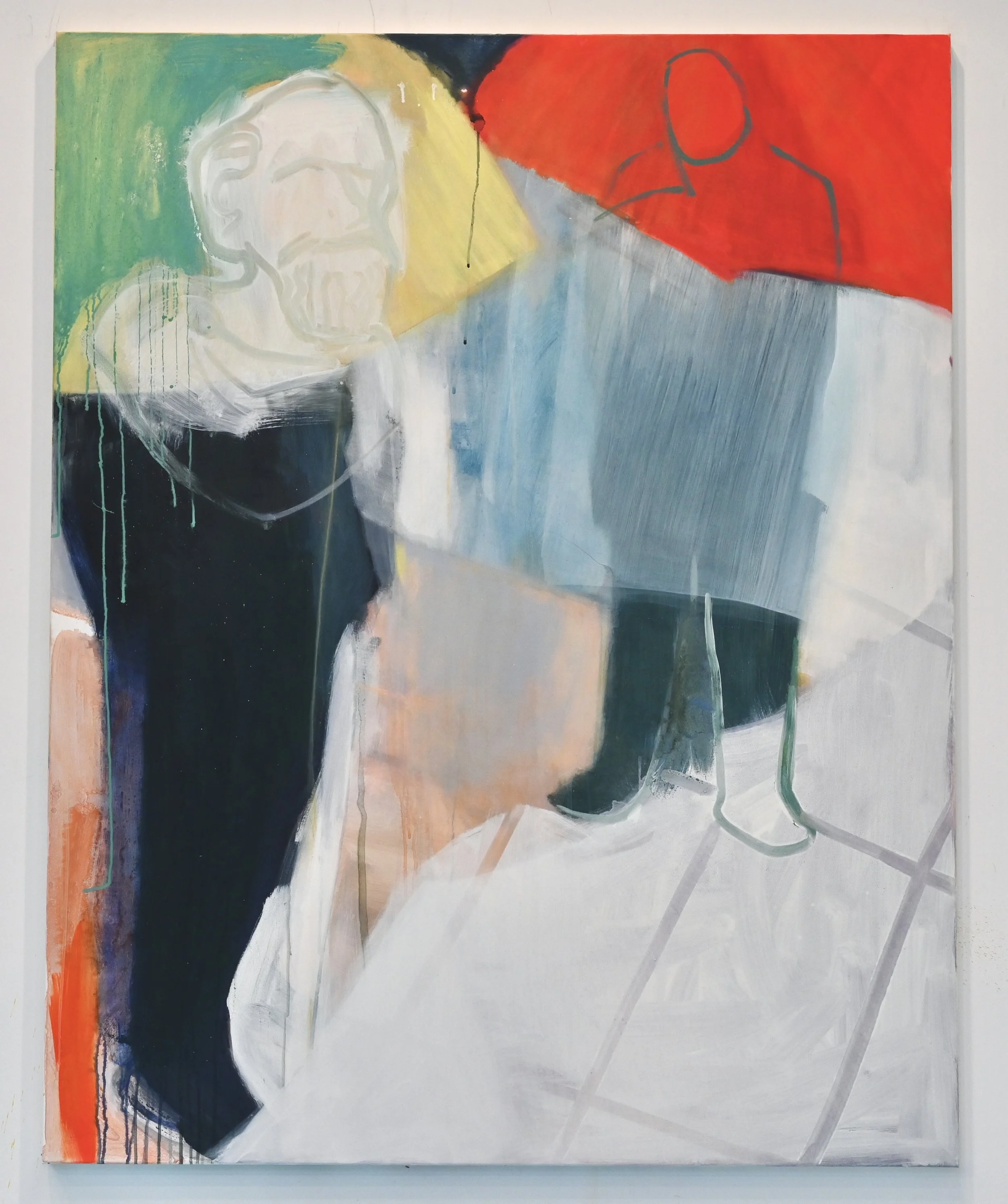 "With Archimedes"
oil on canvas
60 x 48 inches
2026