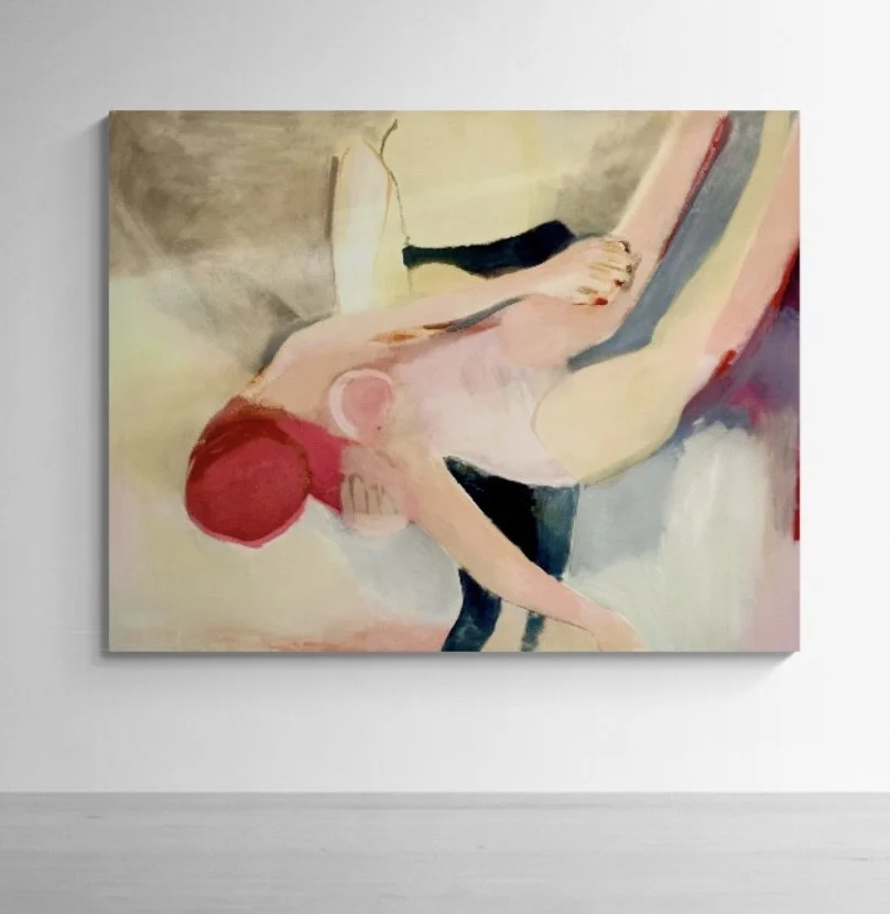 "Held"
48" x 60"
oil on canvas 
2025