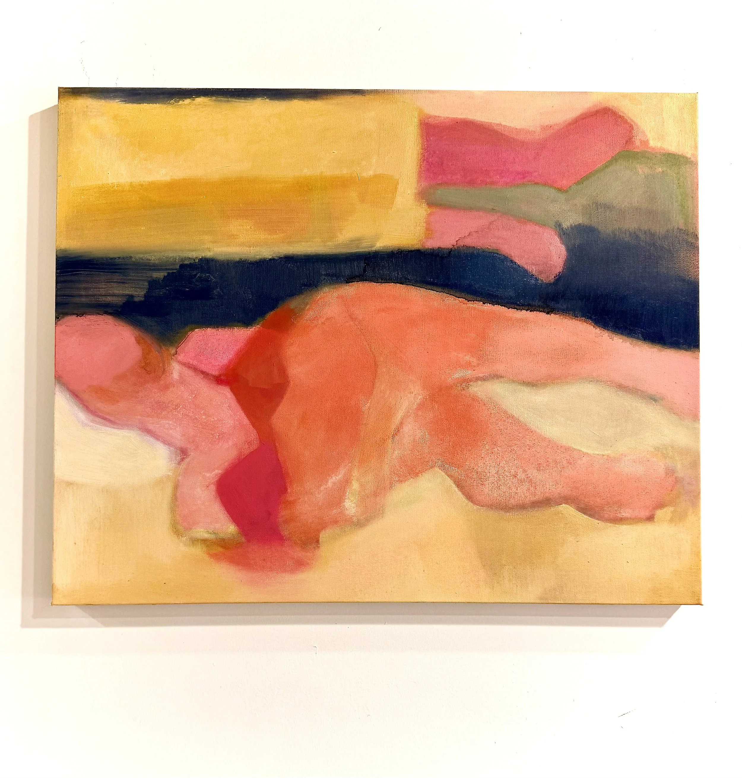 "Horizontal Nights"
Oil on Canvas
24" x 30" 
2025