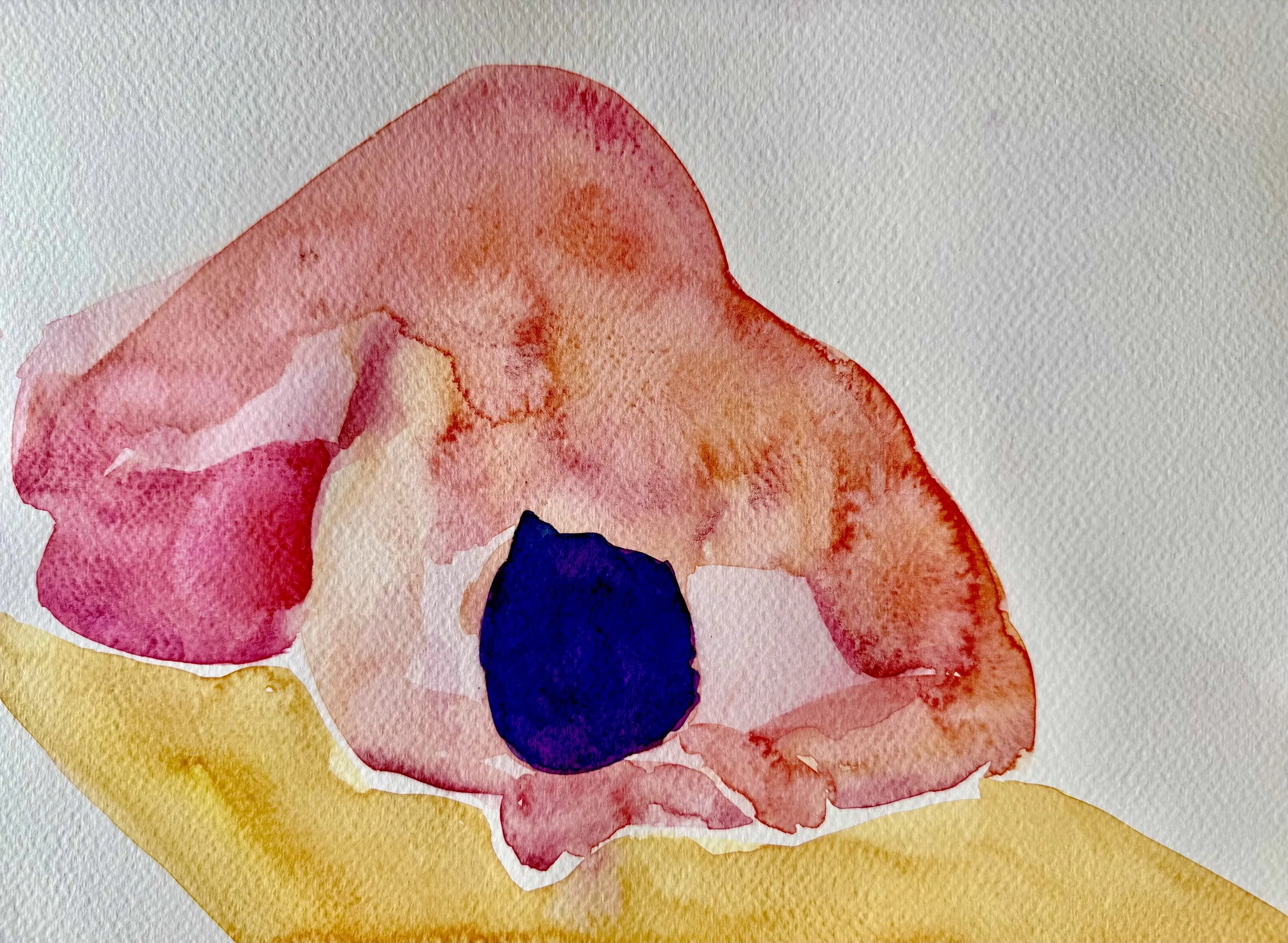 Watercolor on paper - 
9" x 12"