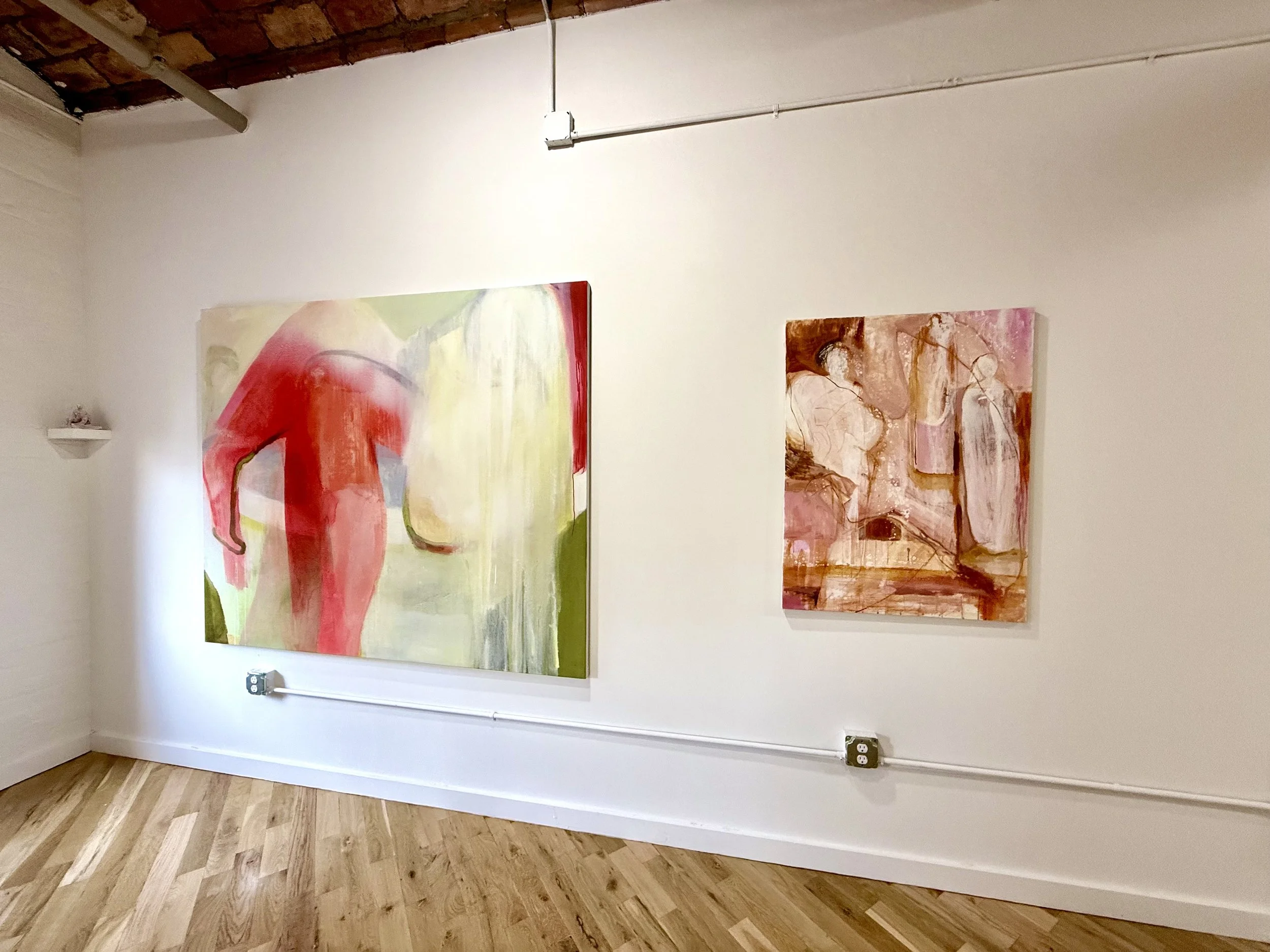 "Bather", Undercurrent show.
Medium Raw Project Space
DUMBO, NY
2025