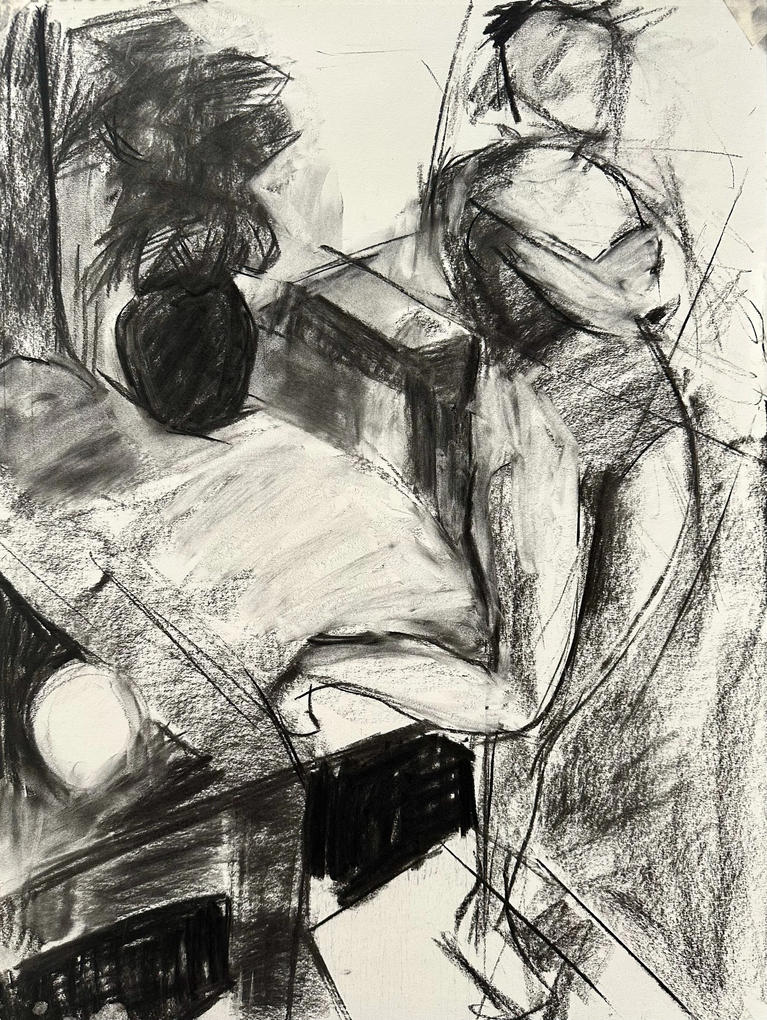 Charcoal on paper
18" x 24"