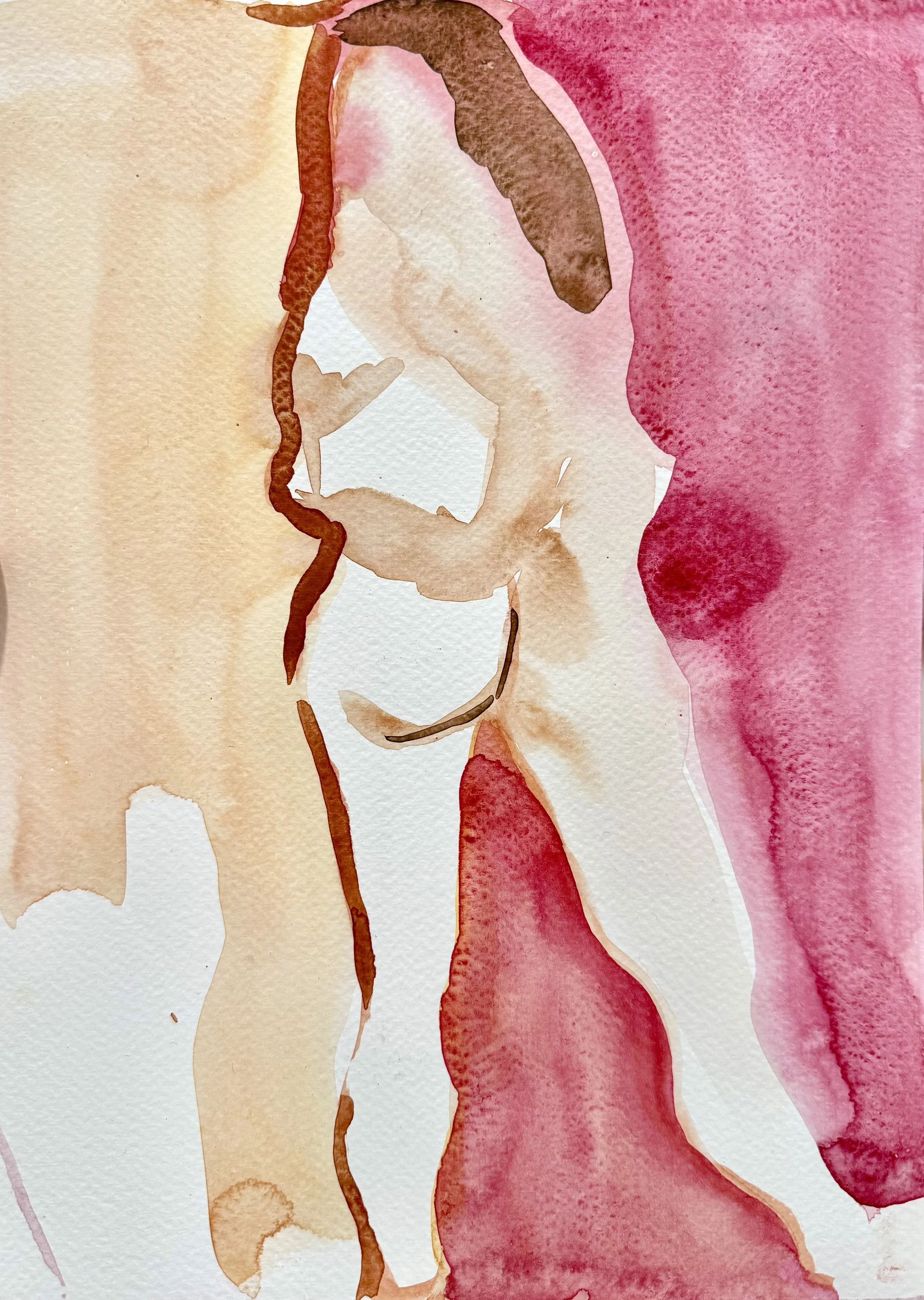 Watercolor on paper - 
12" x 9"