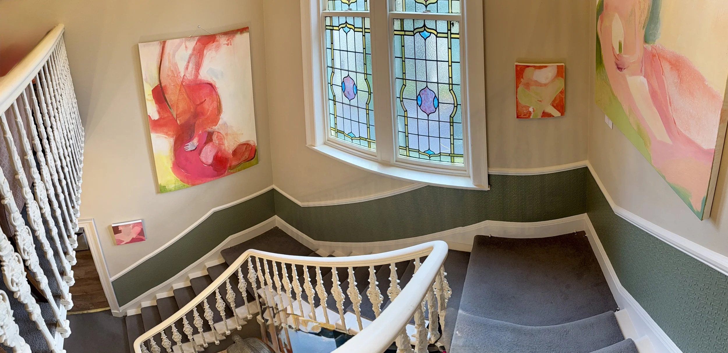 "Out Grown", "Embody III" and "Figure Eight".
Group show "Vanishing Points",  in Edinburgh.
2025