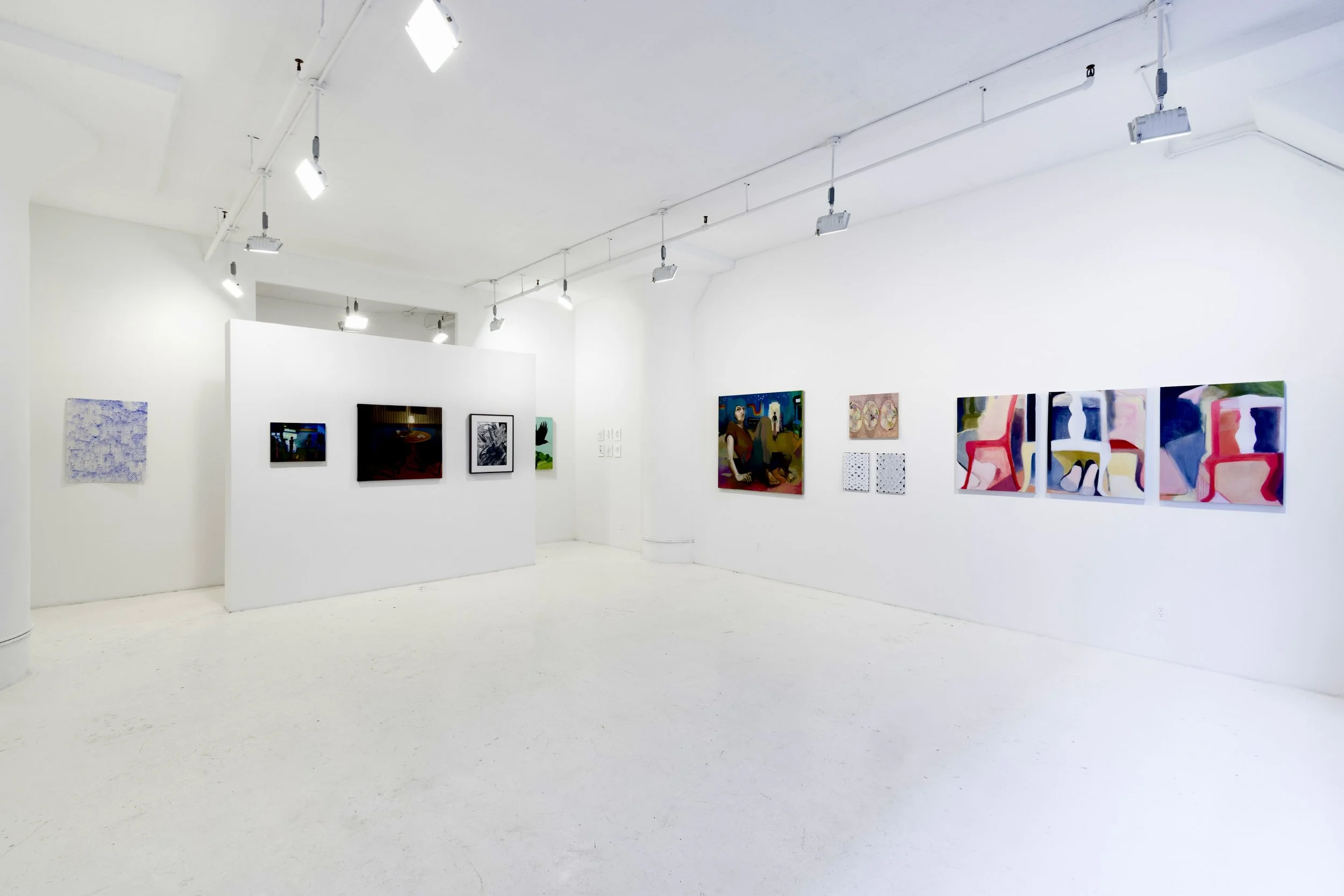 "Dinner Guests". Canopy Program, group show, Animal Vegetable, Mineral.
Chelsea, NY.  2025