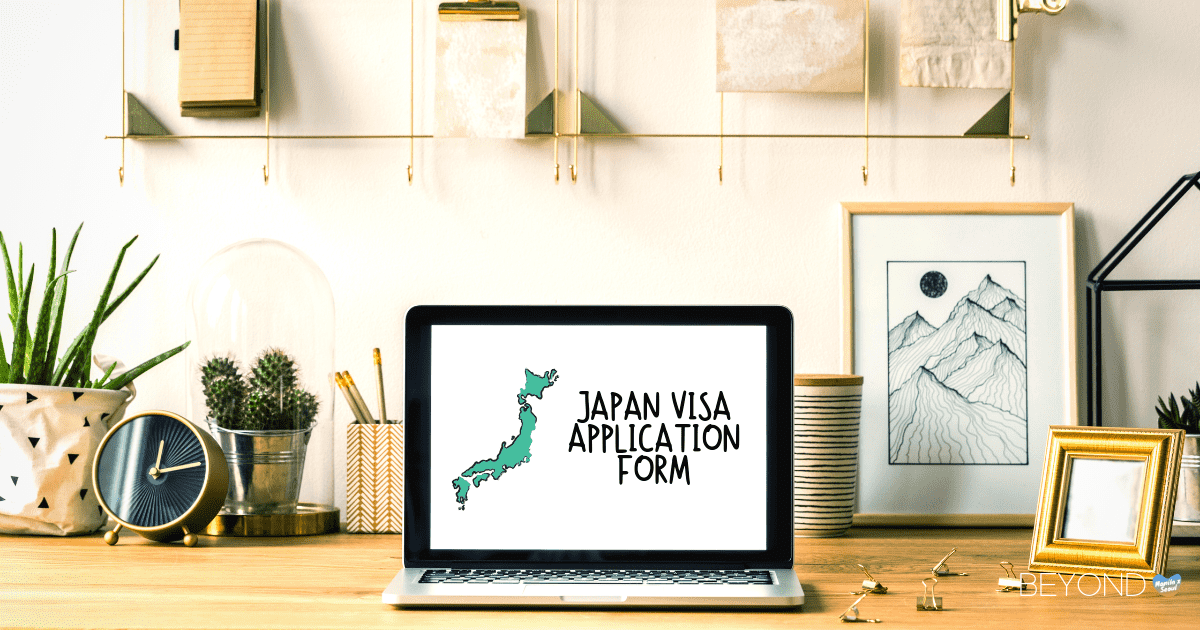 How To Fill Out Japan Visa Application Form Schedule Of Stay