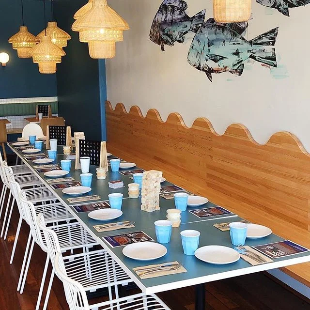 TANKK ◄ Como&rsquo;s newest takeout, @tankkgourmetfishandchips is now open and it ain&rsquo;t your average fish and chip shop! For starters look at that fit out. Pretty stoked to have been involved. ►
#franciscabinetry