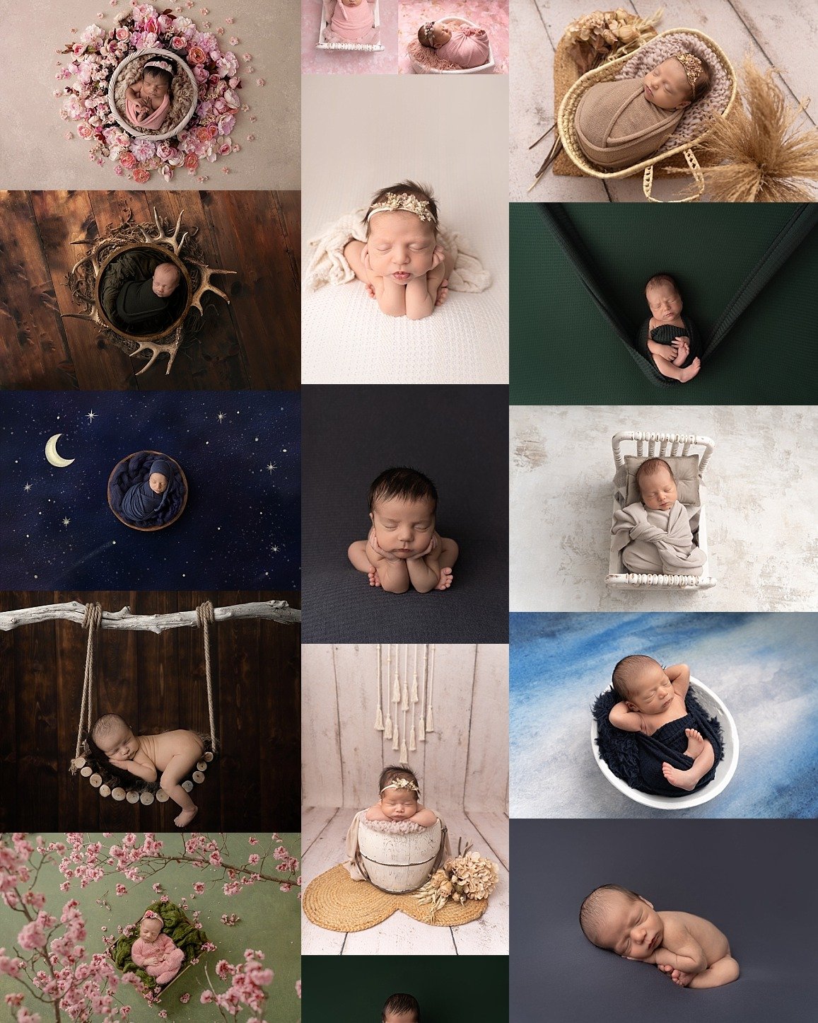 Book a newborn session &amp; receive a FREE MATERNITY Mini Session or MILESTONE session! 

Mini Newborn Session - Just baby being photographed. $379.00
Full Newborn Session - Immediate family, sibling, parent poses, &amp; individual newborn. $439.00
