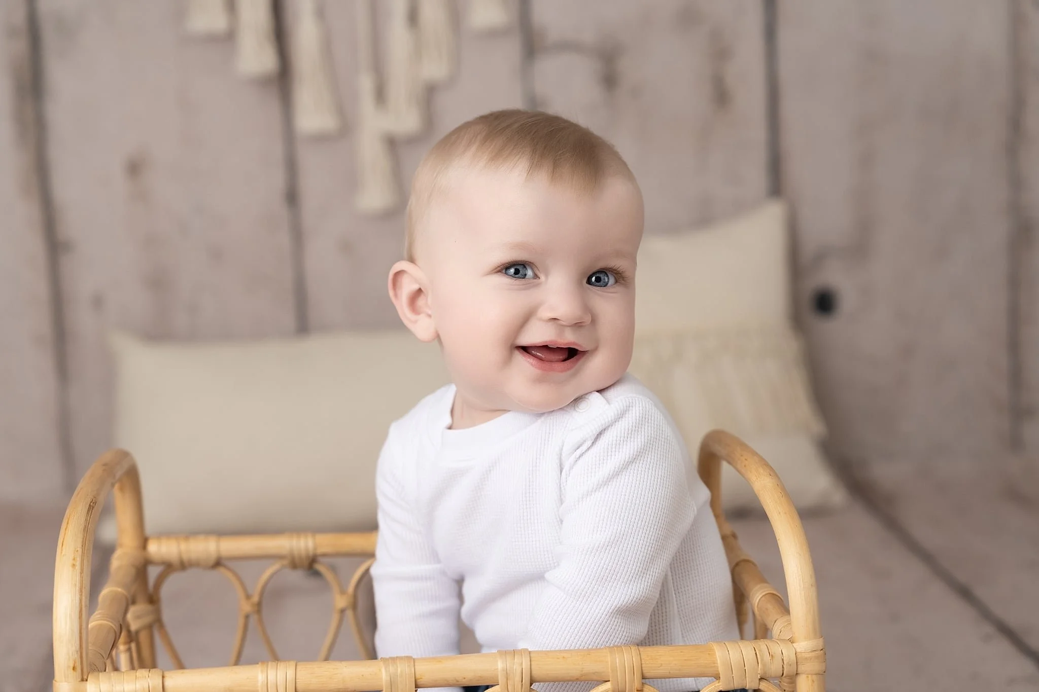 Milestone Baby Photography in Glen Carbon, Illinois